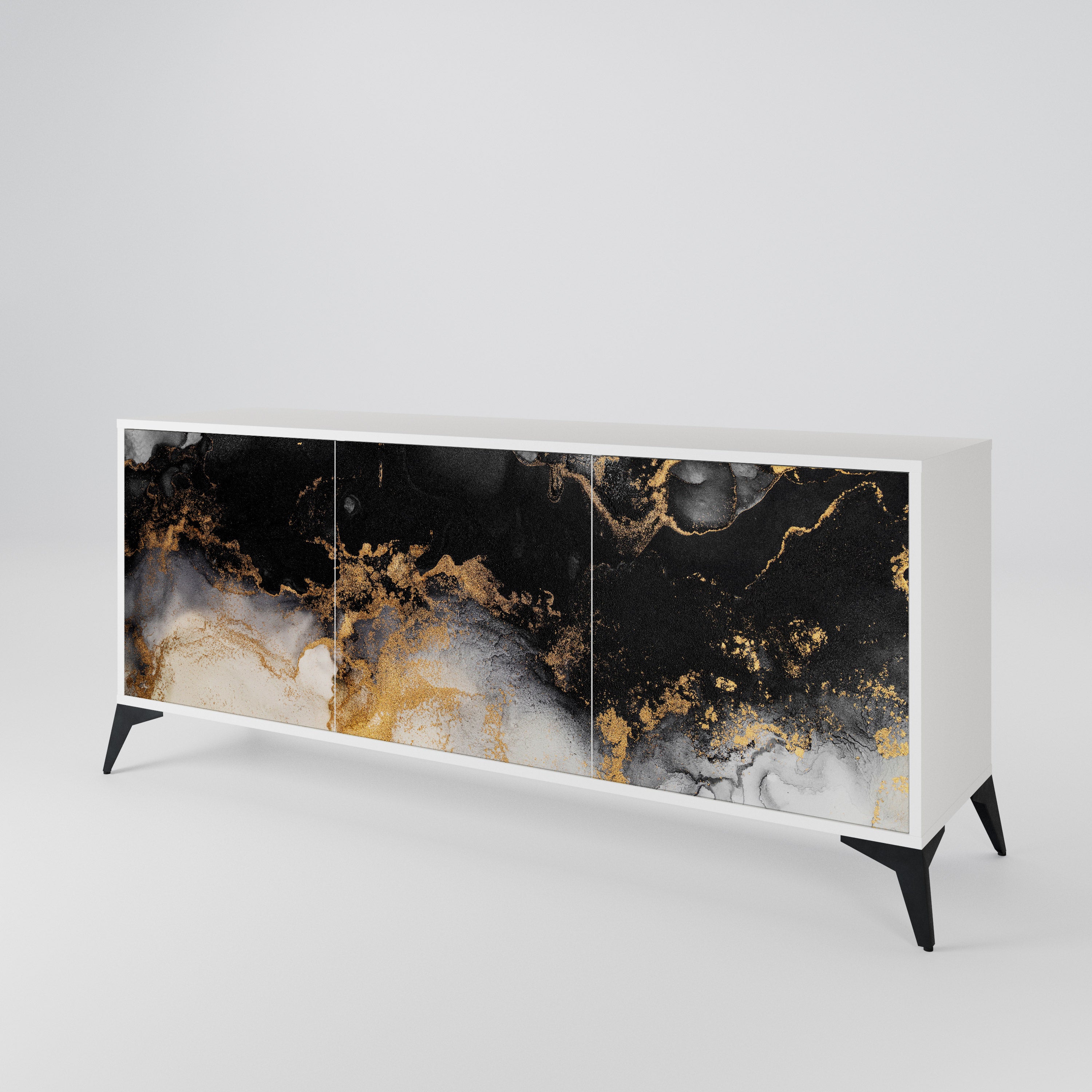 MARBLE OF TOMMORROW 3-Door Sideboard