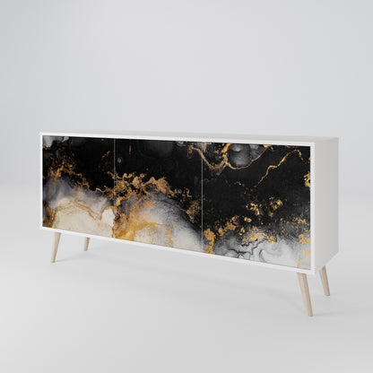 MARBLE OF TOMMORROW 3-Door Sideboard