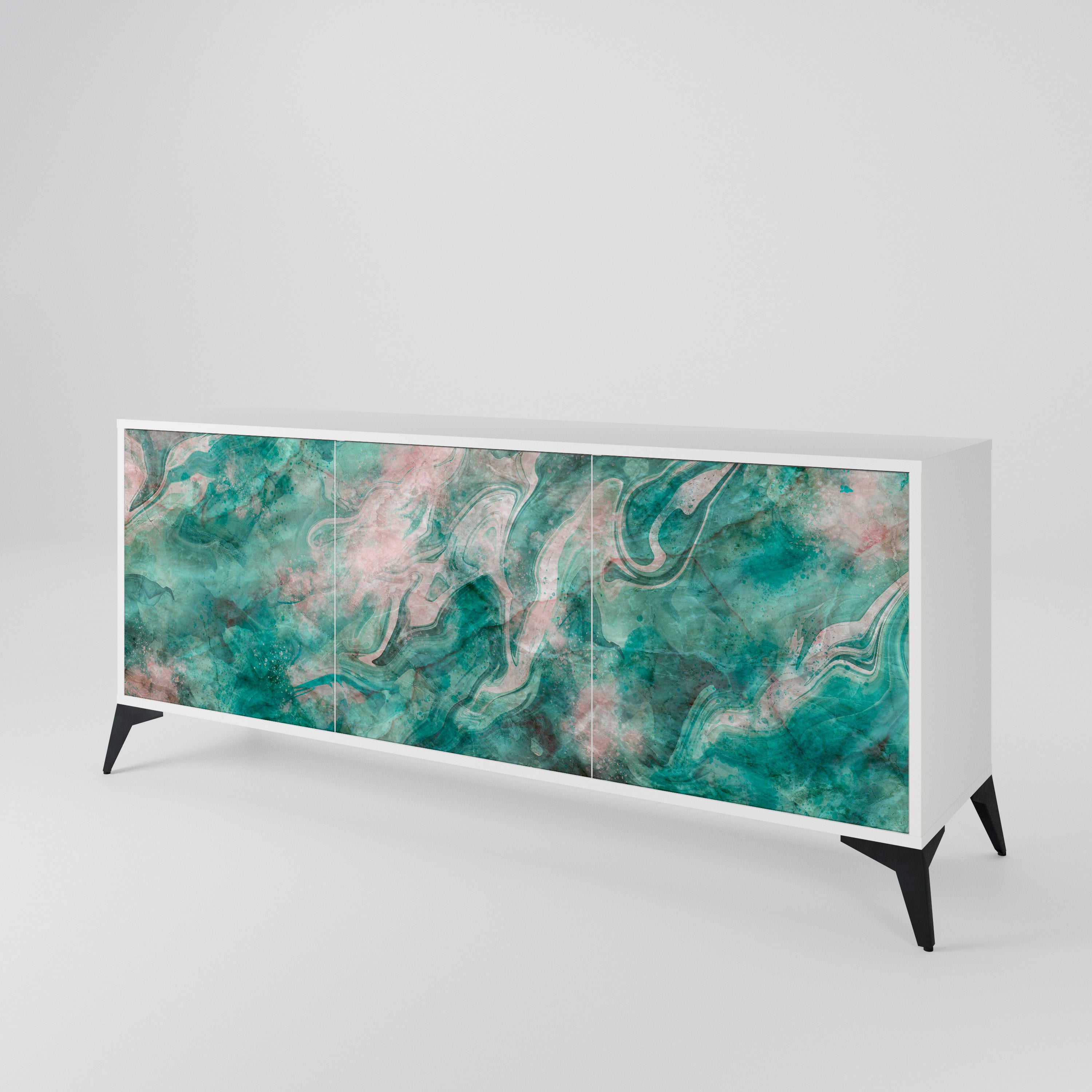 ABSTRACT ALCHEMY 3-Door Sideboard