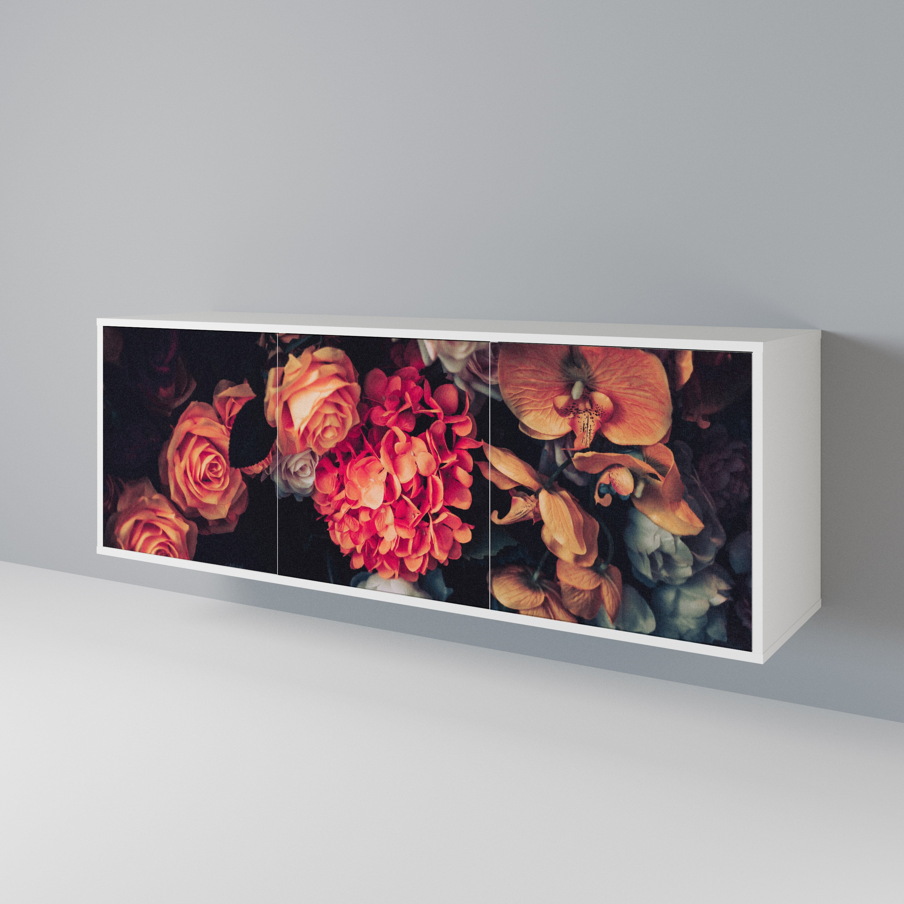 NEVERENDING BLOOM 3-Door Sideboard
