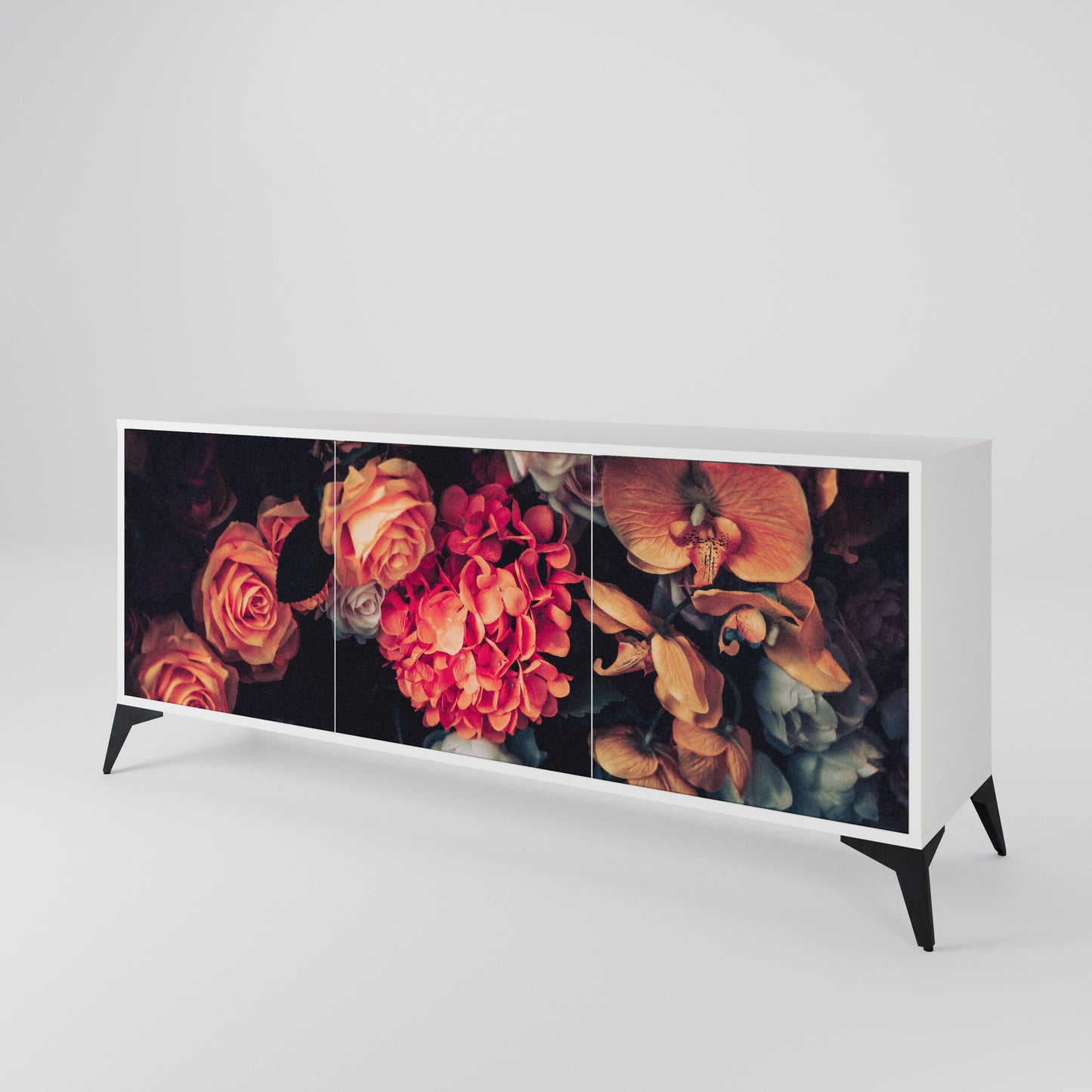 NEVERENDING BLOOM 3-Door Sideboard