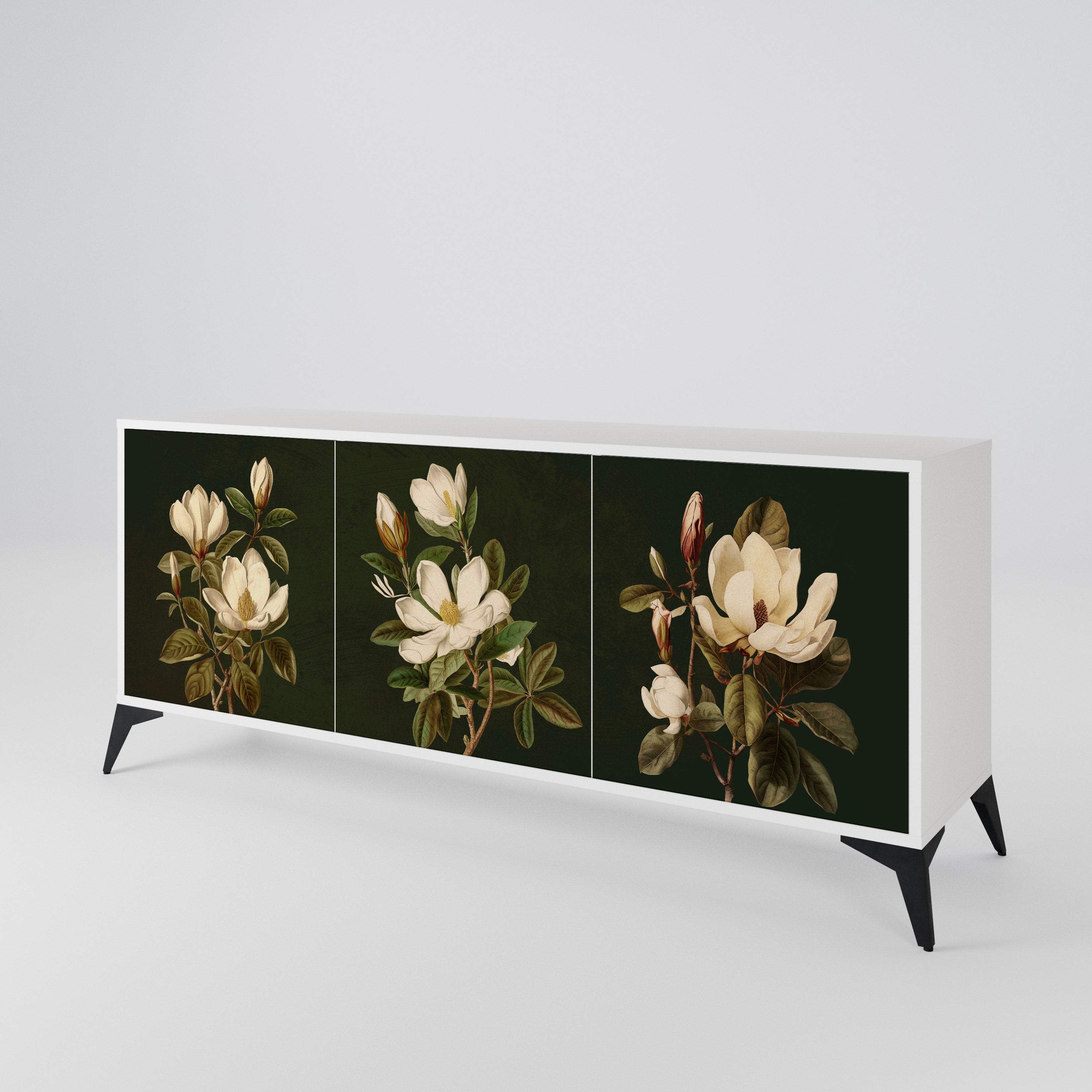 FLORAL NOIR 3-Door Sideboard