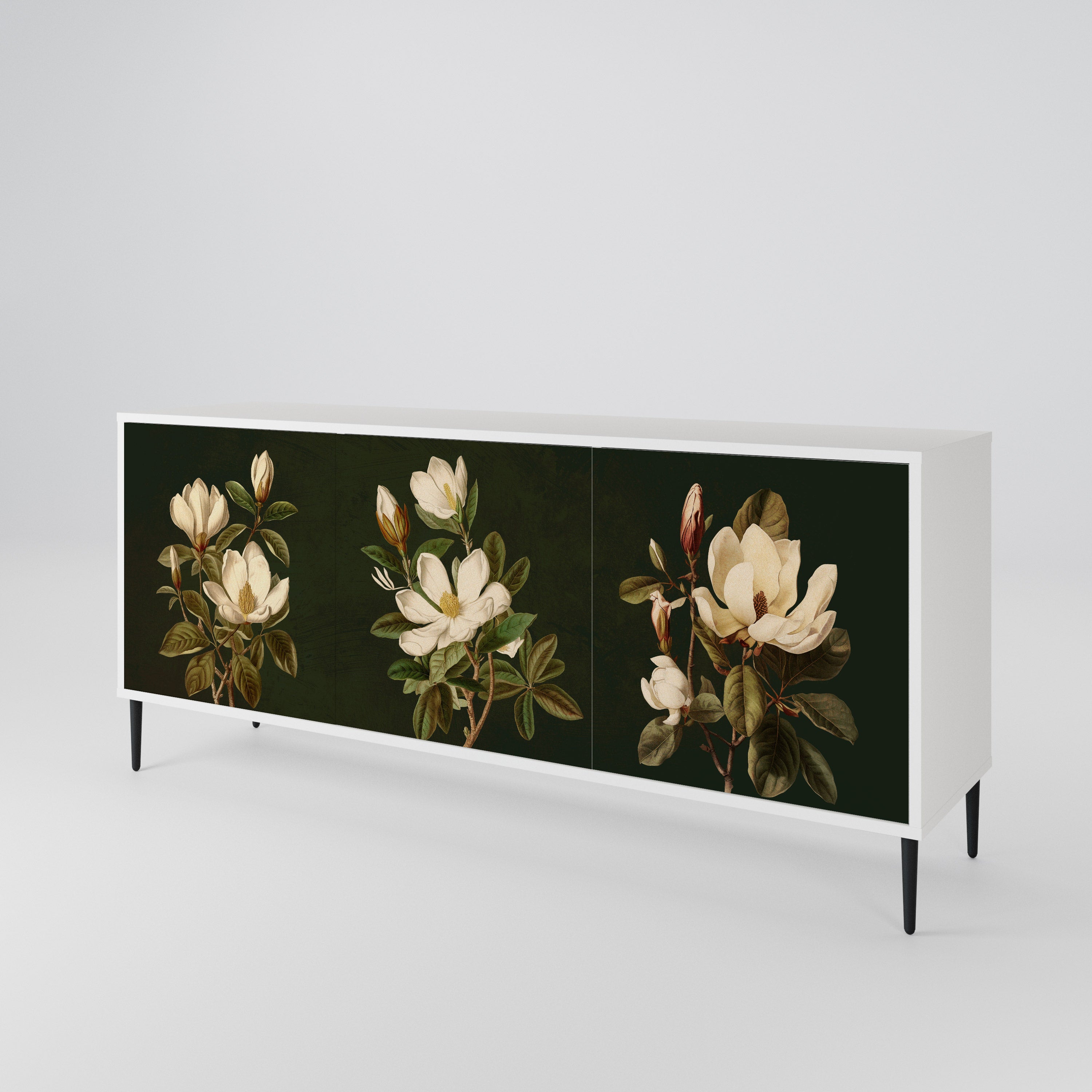 FLORAL NOIR 3-Door Sideboard