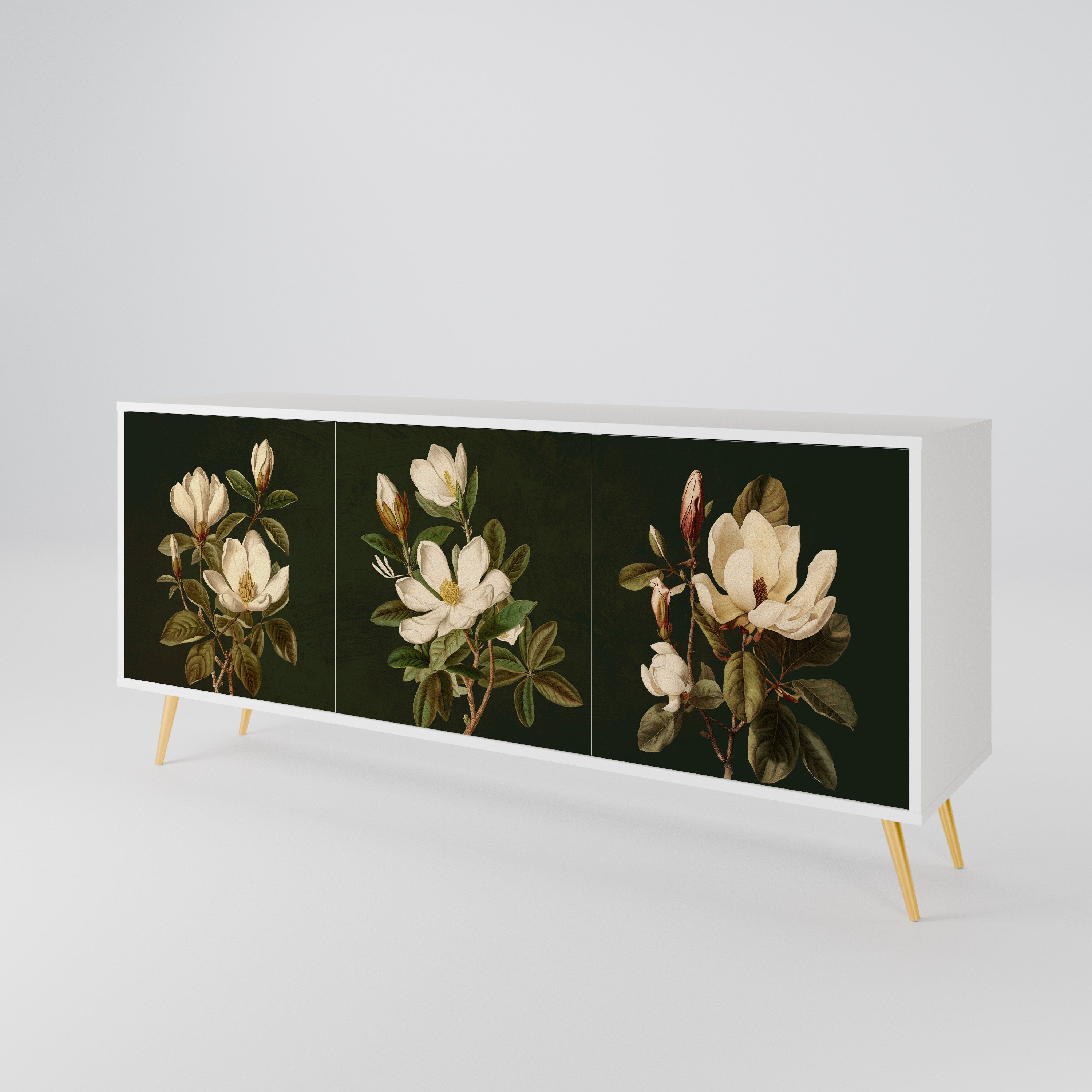 FLORAL NOIR 3-Door Sideboard