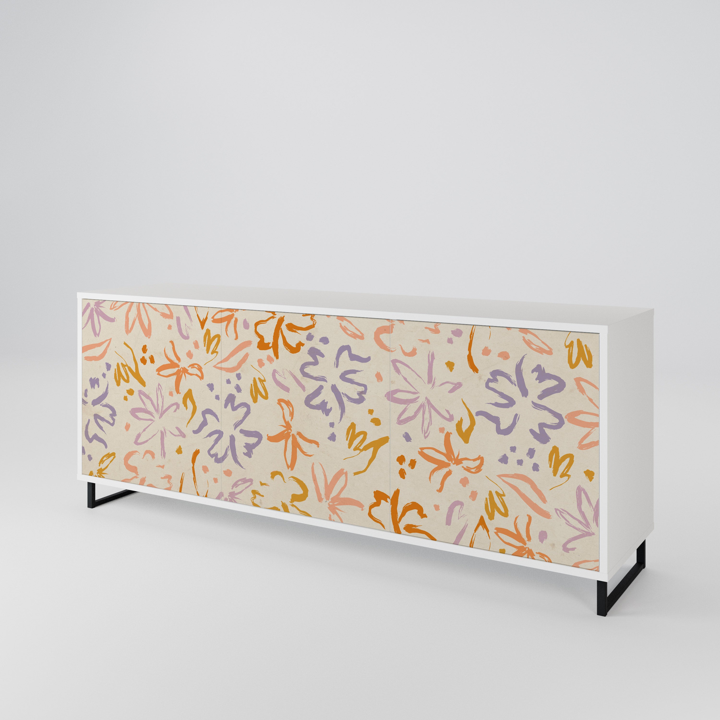 SPRING WHIMSY 3-Door Sideboard