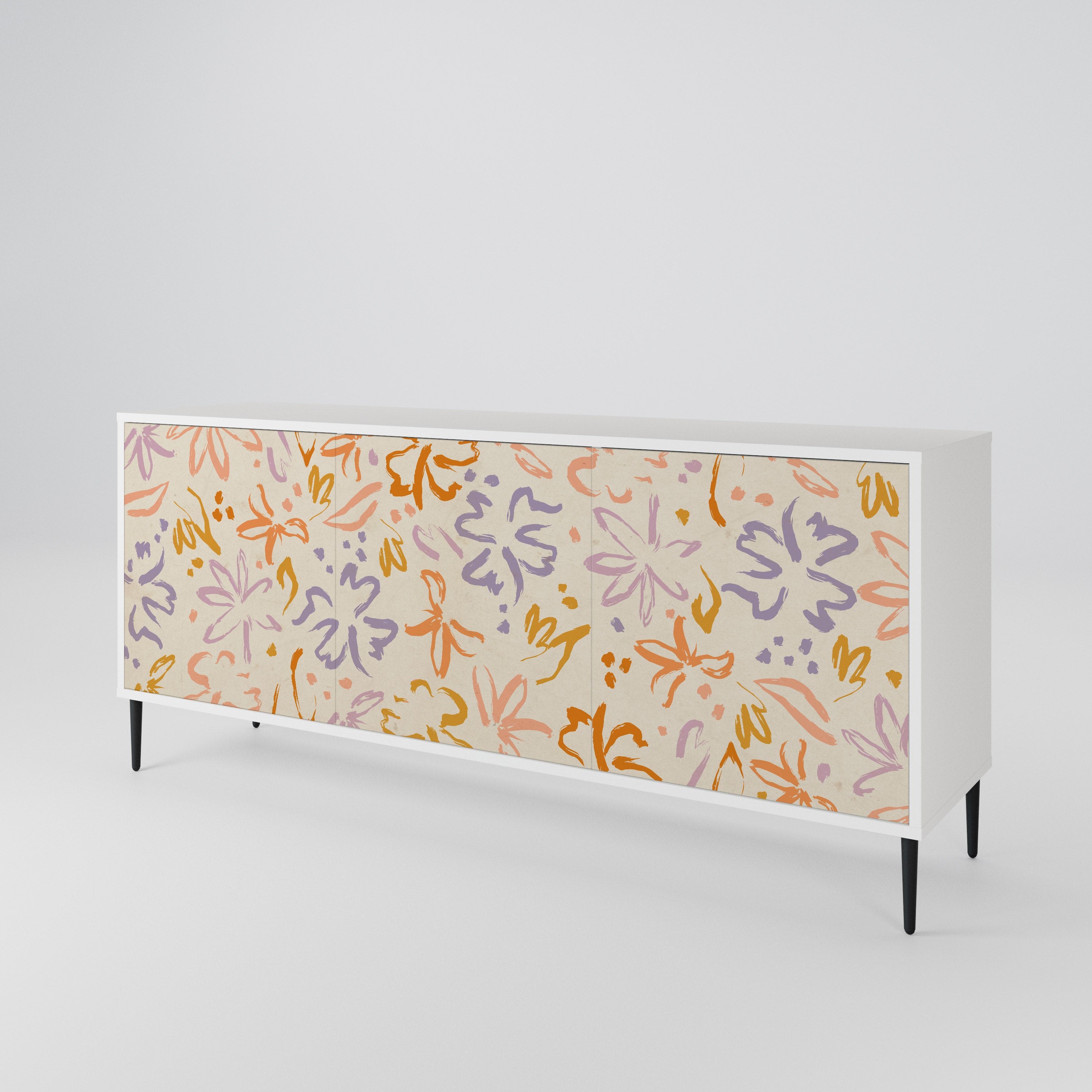 SPRING WHIMSY 3-Door Sideboard