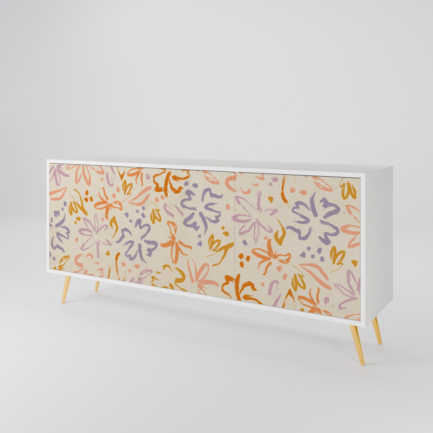 SPRING WHIMSY 3-Door Sideboard
