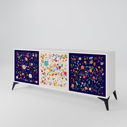 FLORAL COMBINATION 3-Door Sideboard