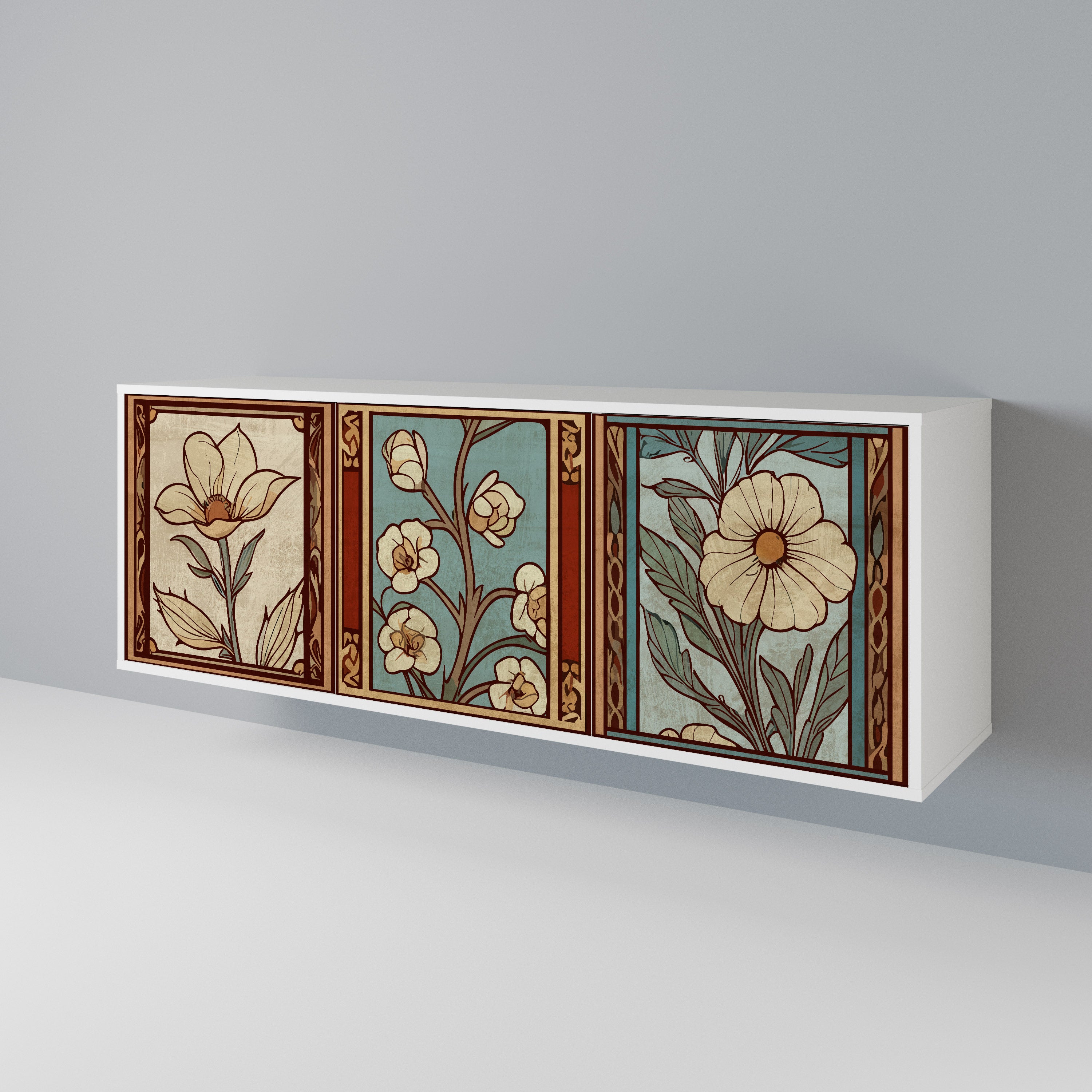 TIMELESS FLORA 3-Door Sideboard