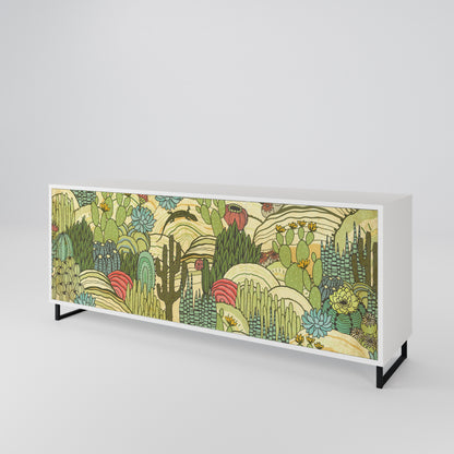 SUCCULENTS KALEIDOSCOPE 3-Door Sideboard