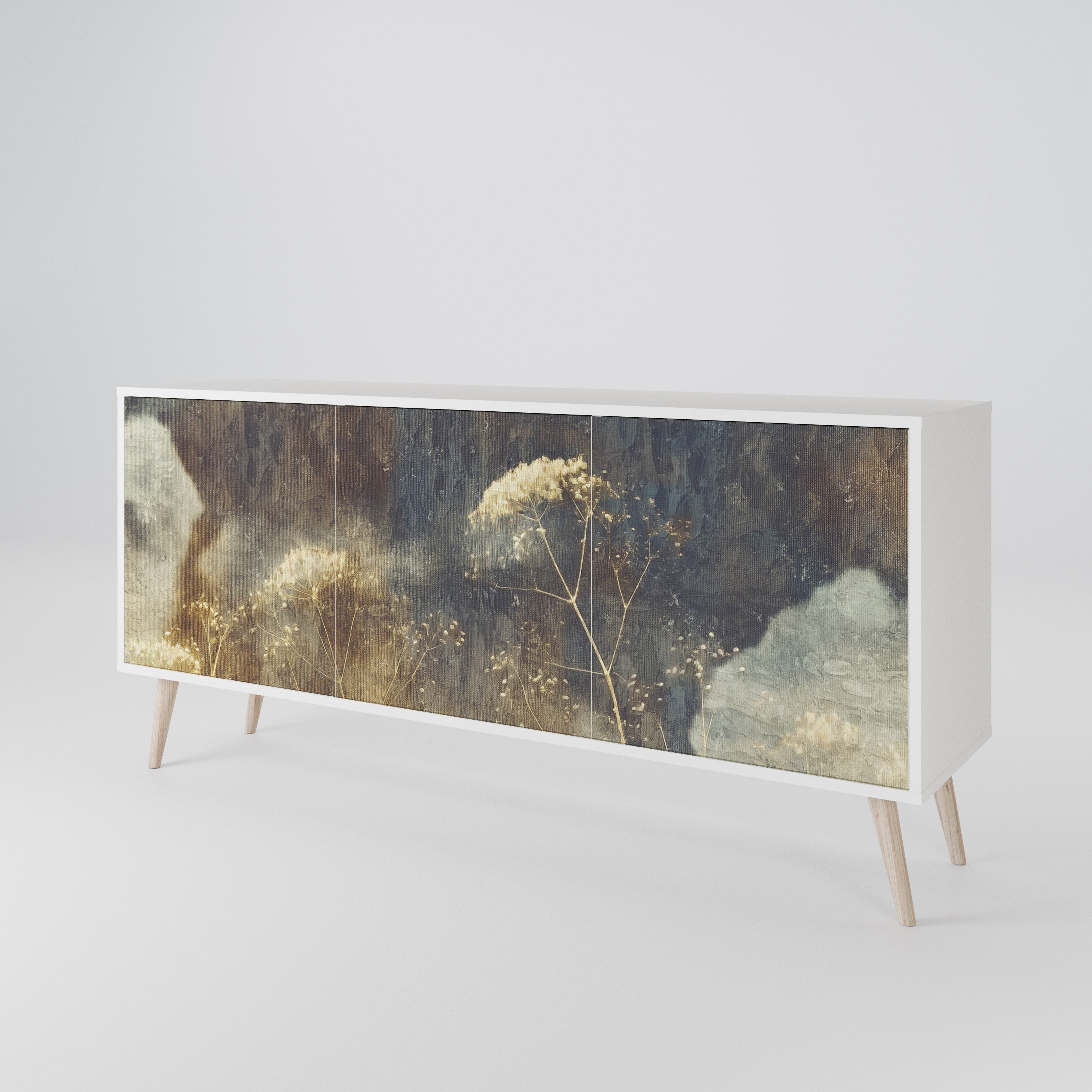 GENTLE POWER 3-Door Sideboard