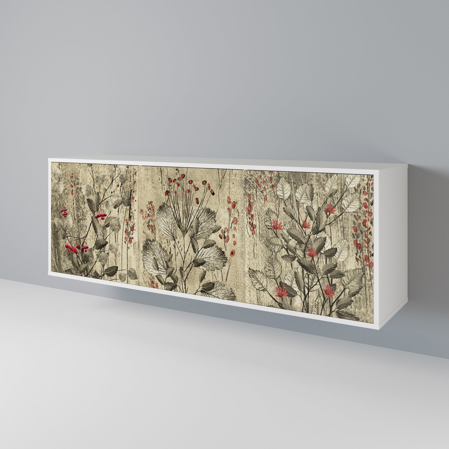 HERBAL GRACE 3-Door Sideboard