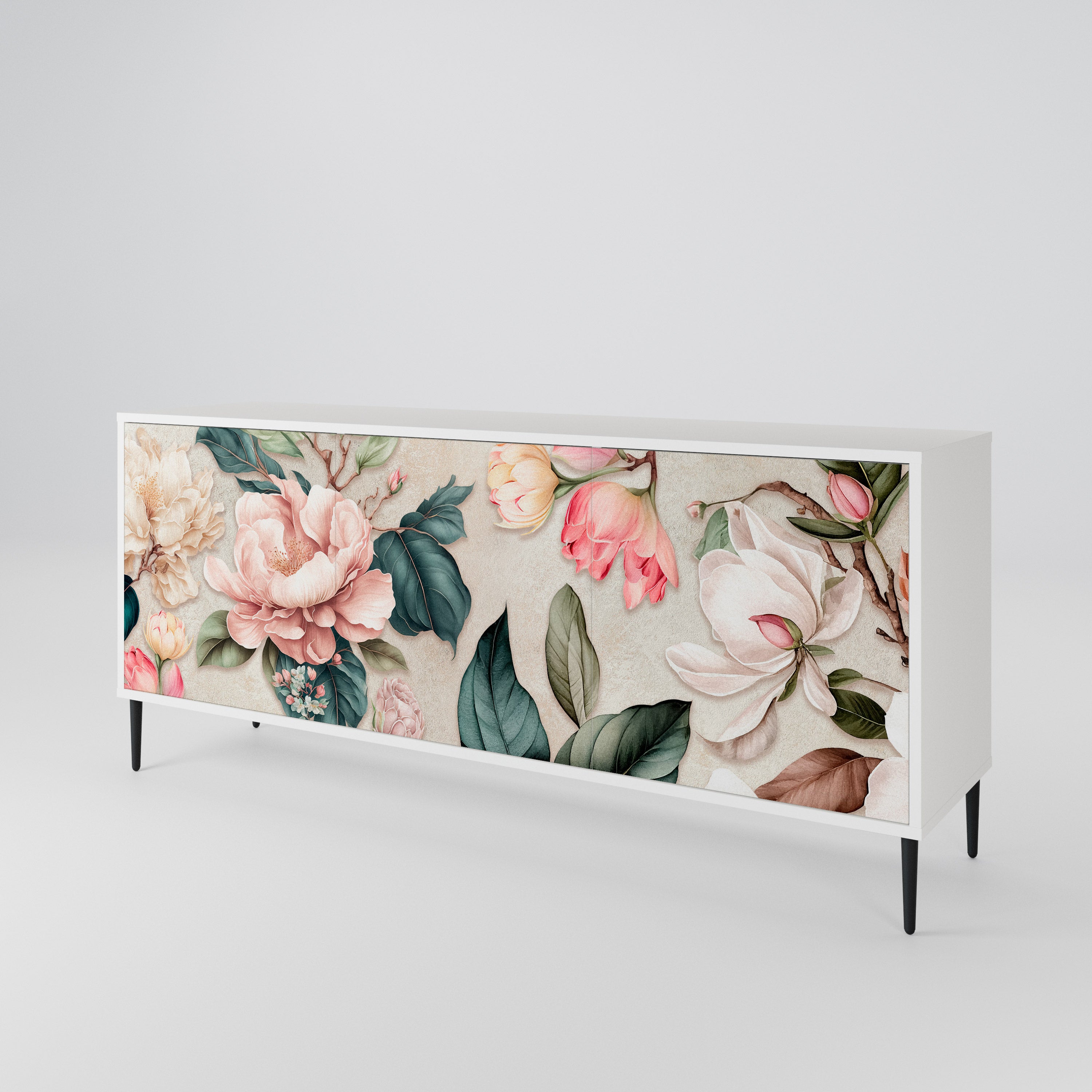 FLORAL GRACE 3-Door Sideboard