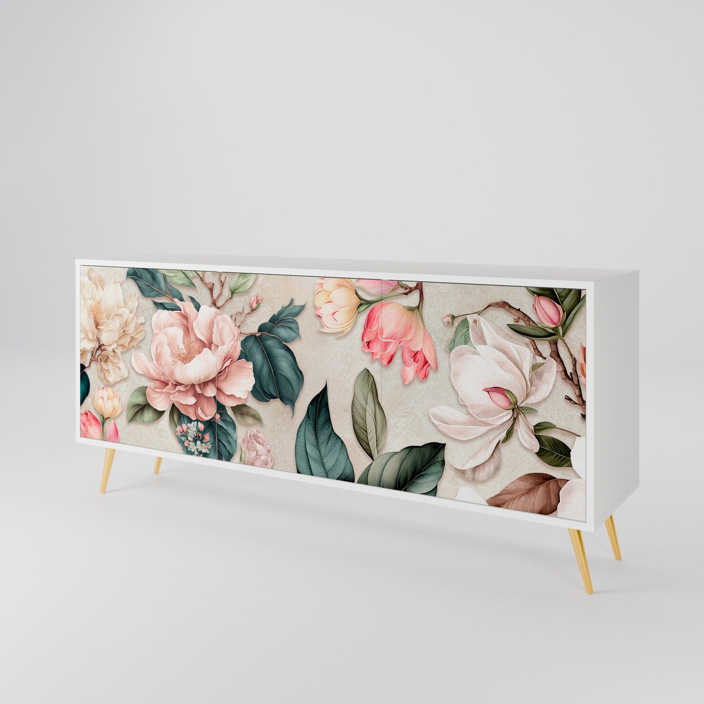 FLORAL GRACE 3-Door Sideboard