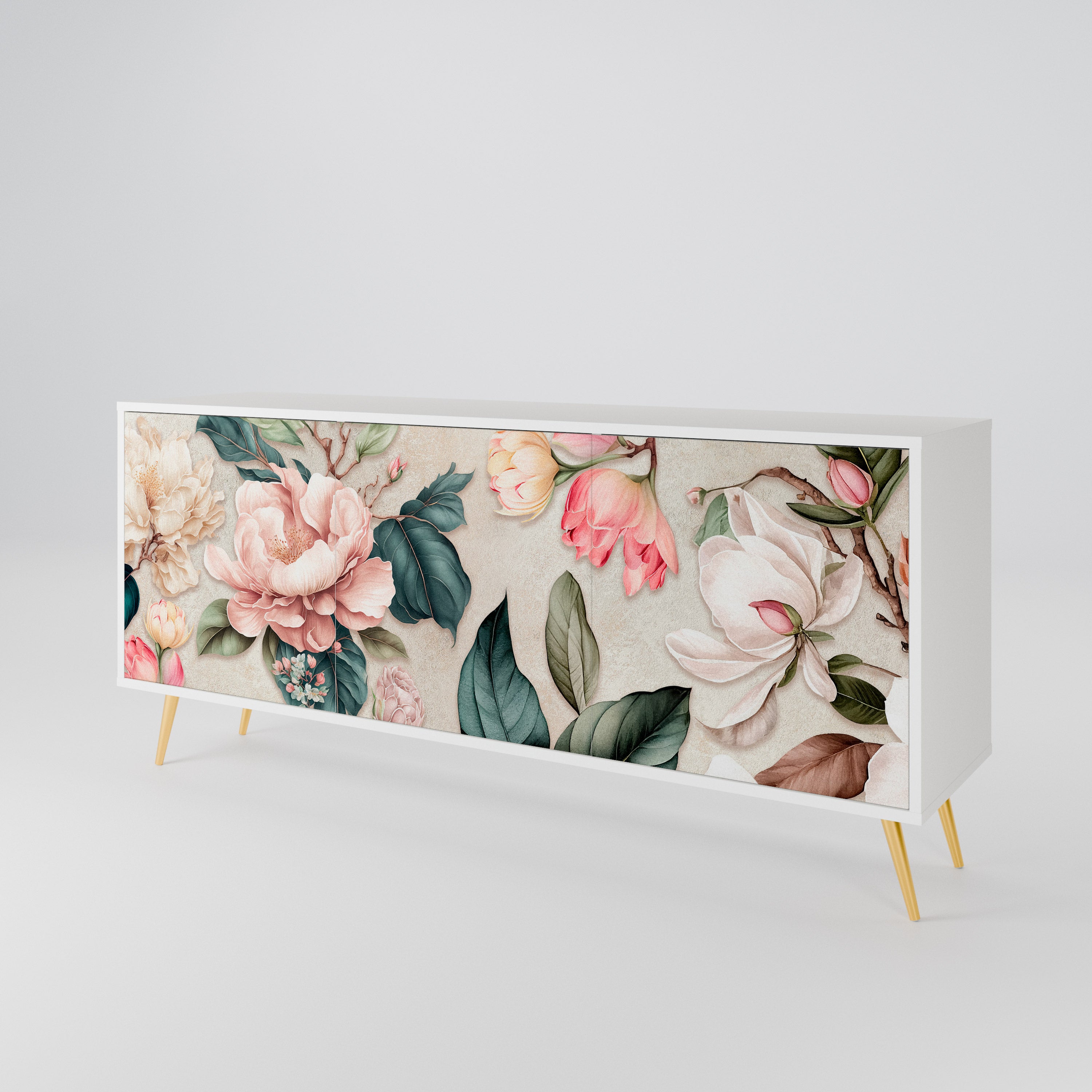 FLORAL GRACE 3-Door Sideboard