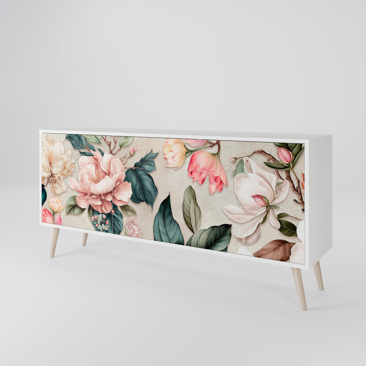 FLORAL GRACE 3-Door Sideboard