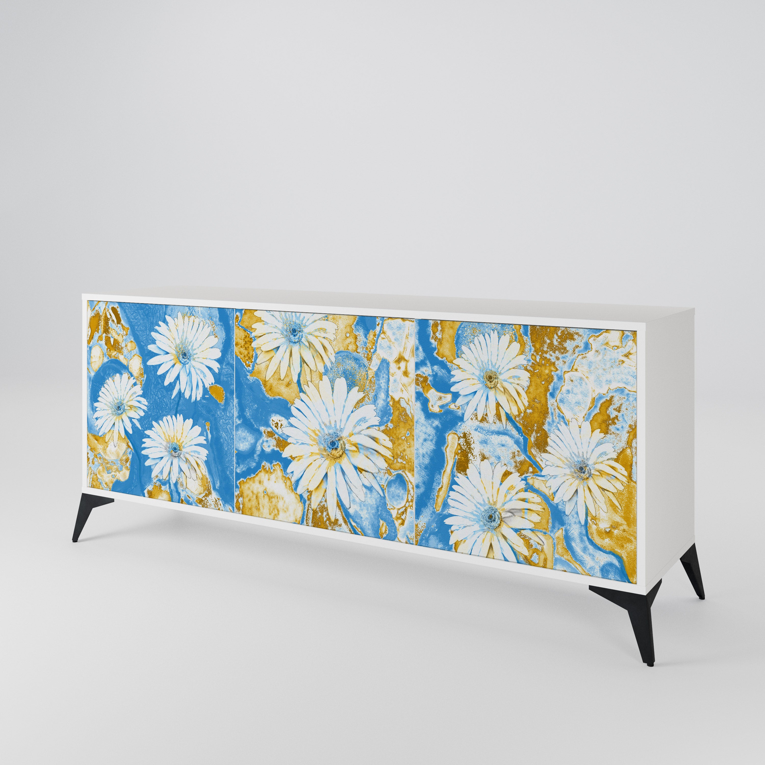 DAISY LUXE 3-Door Sideboard