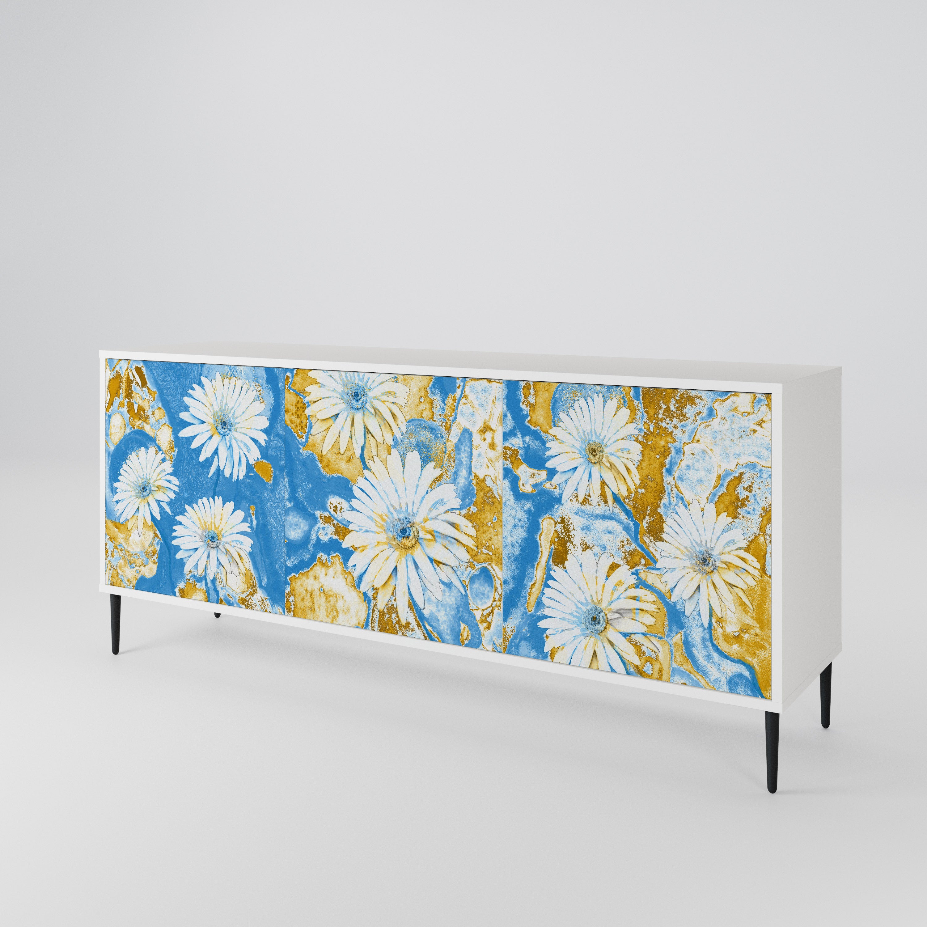 DAISY LUXE 3-Door Sideboard