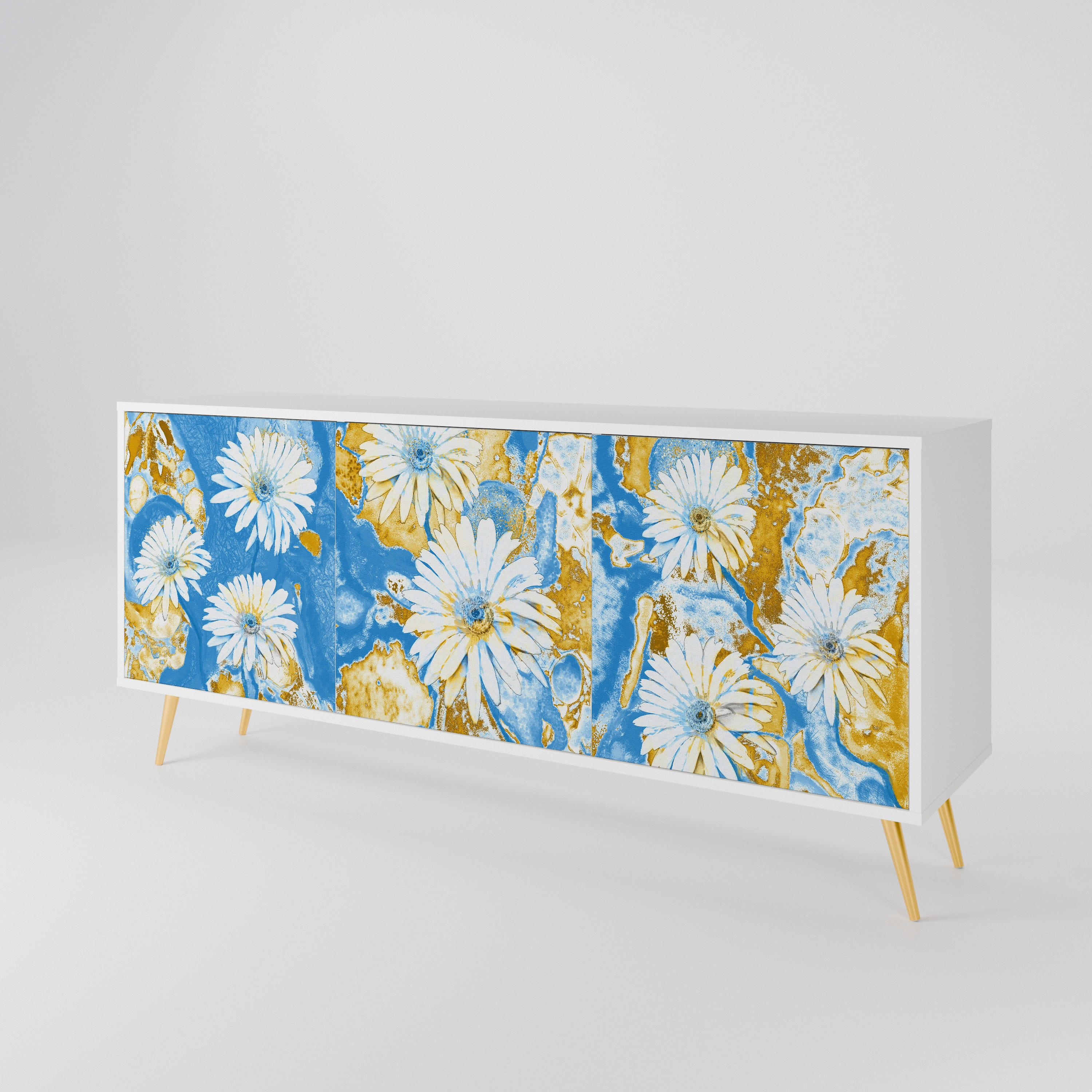 DAISY LUXE 3-Door Sideboard