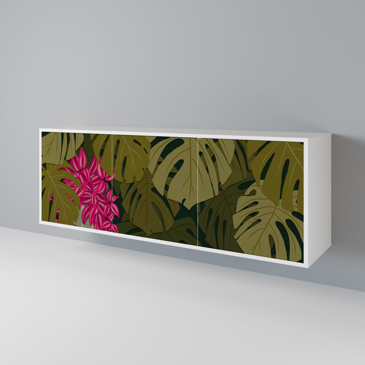 TROPICAL BEAUTY 3-Door Sideboard