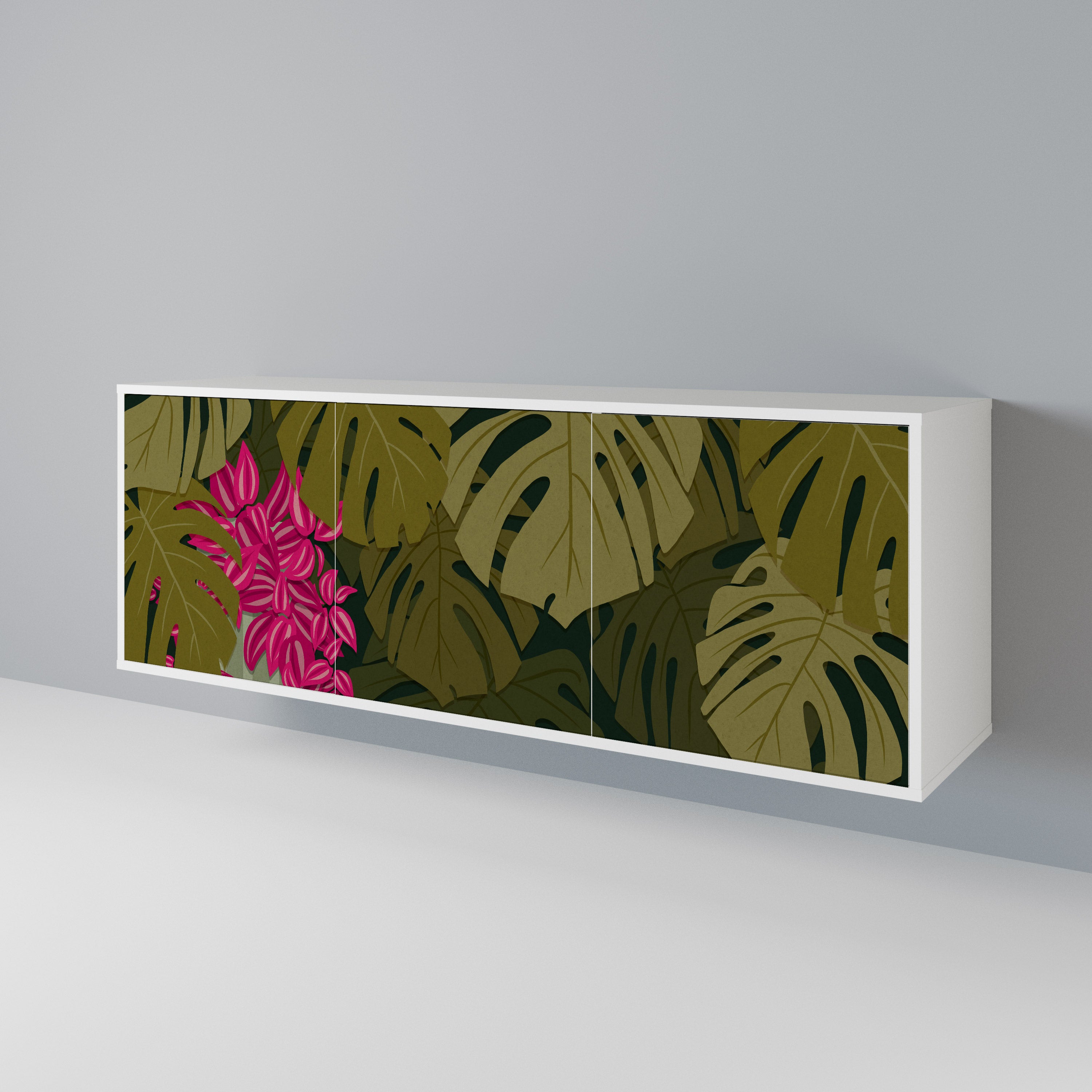 TROPICAL BEAUTY 3-Door Sideboard
