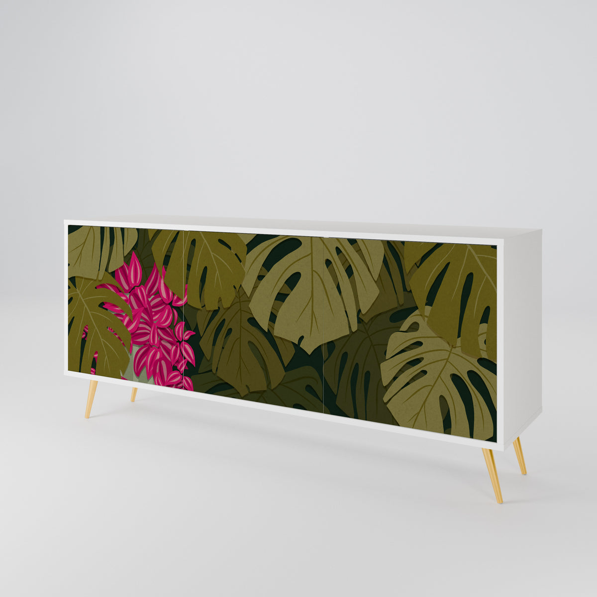 TROPICAL BEAUTY 3-Door Sideboard