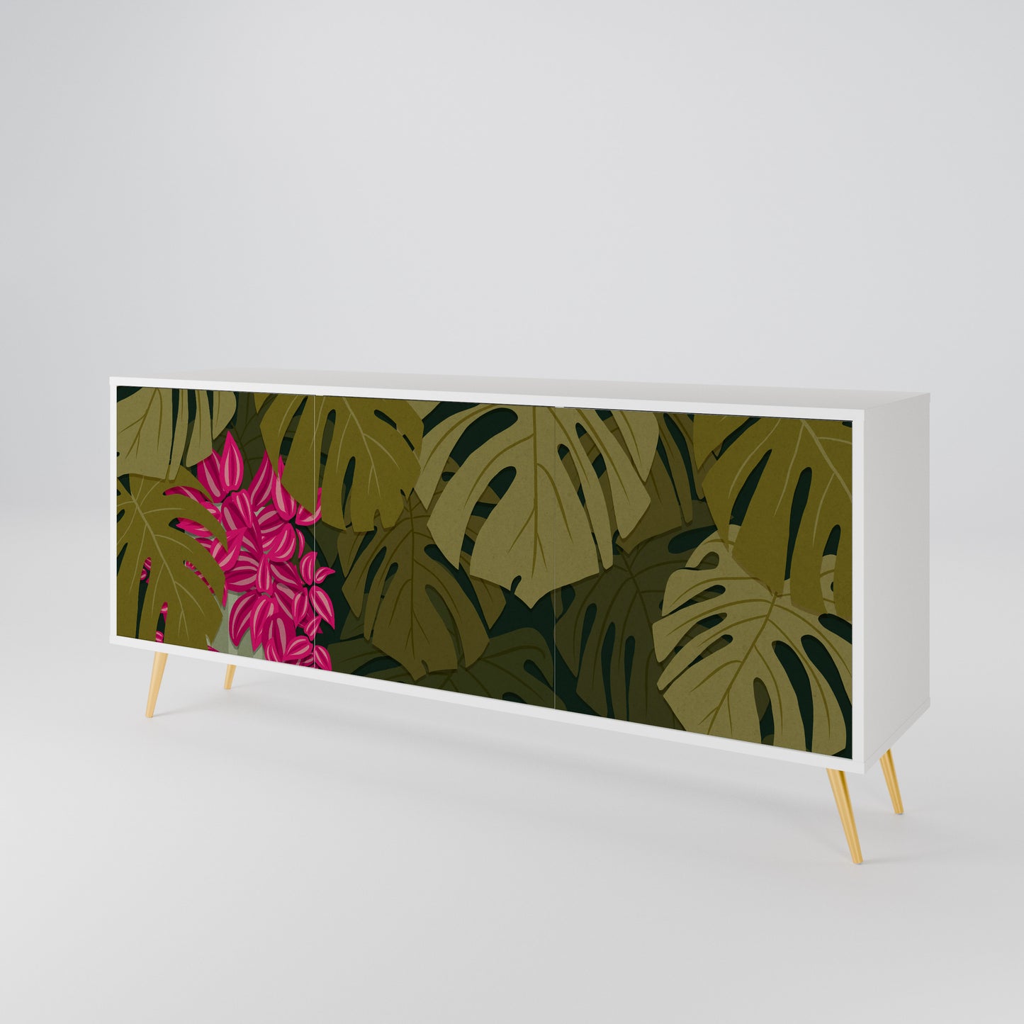 TROPICAL BEAUTY 3-Door Sideboard