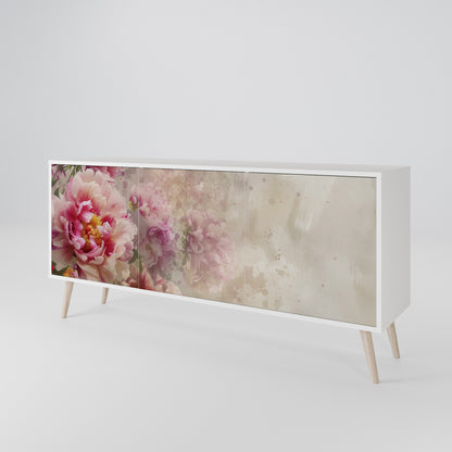PEONY WHISPER 3-Door Sideboard