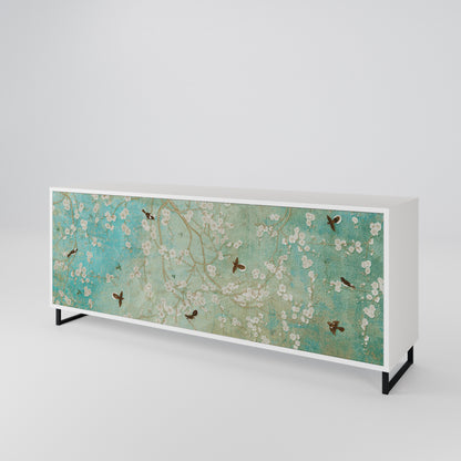 BLOOMING CHARM 3-Door Sideboard