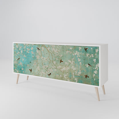 BLOOMING CHARM 3-Door Sideboard