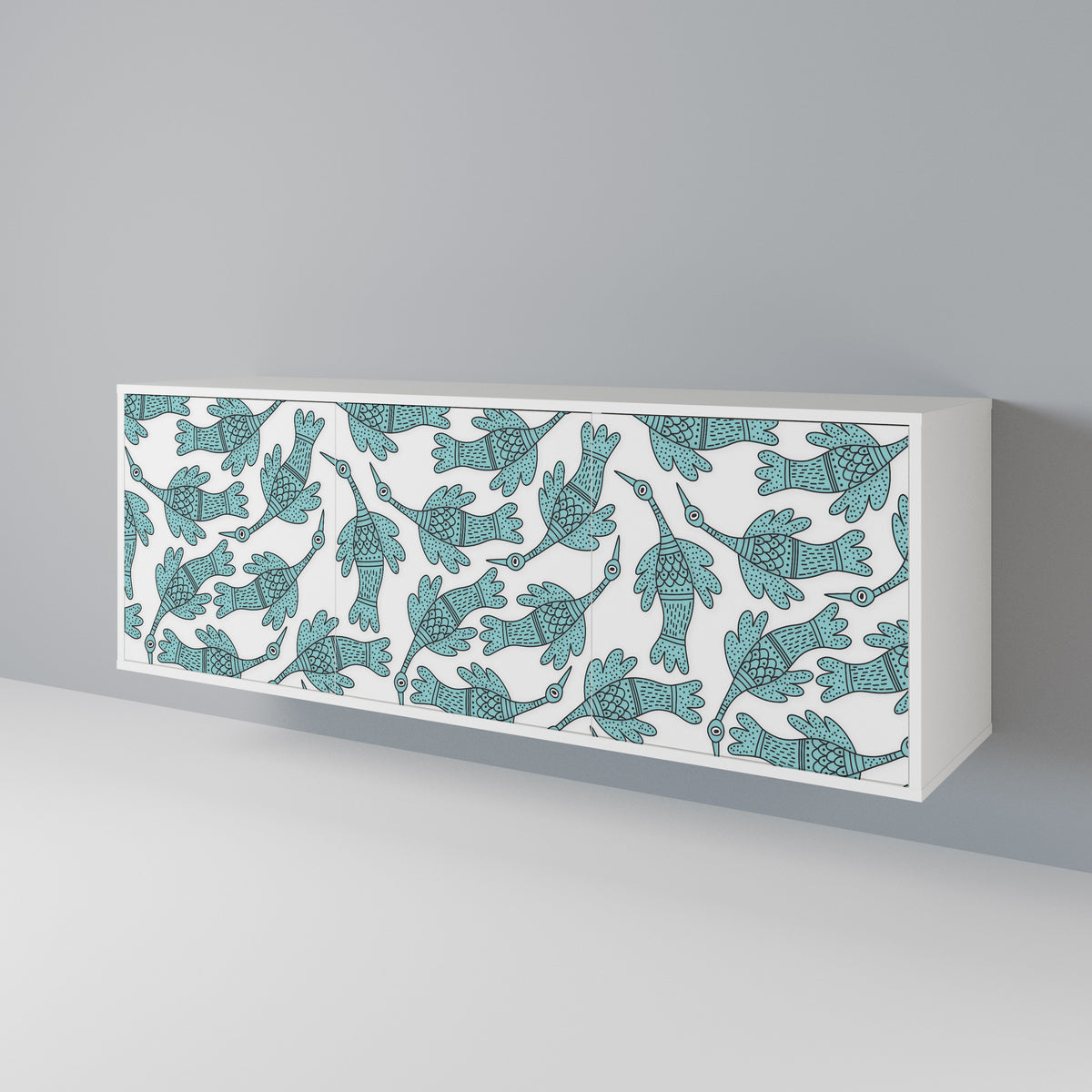 WATERSPOUT SONGIBIRD 3-Door Sideboard