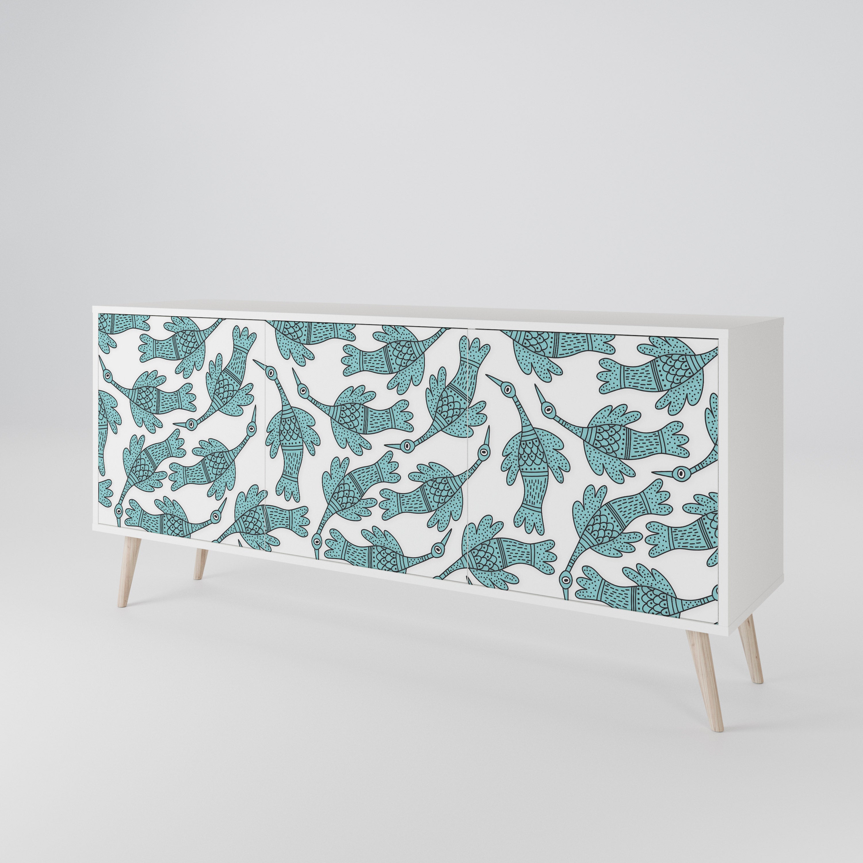 WATERSPOUT SONGIBIRD 3-Door Sideboard