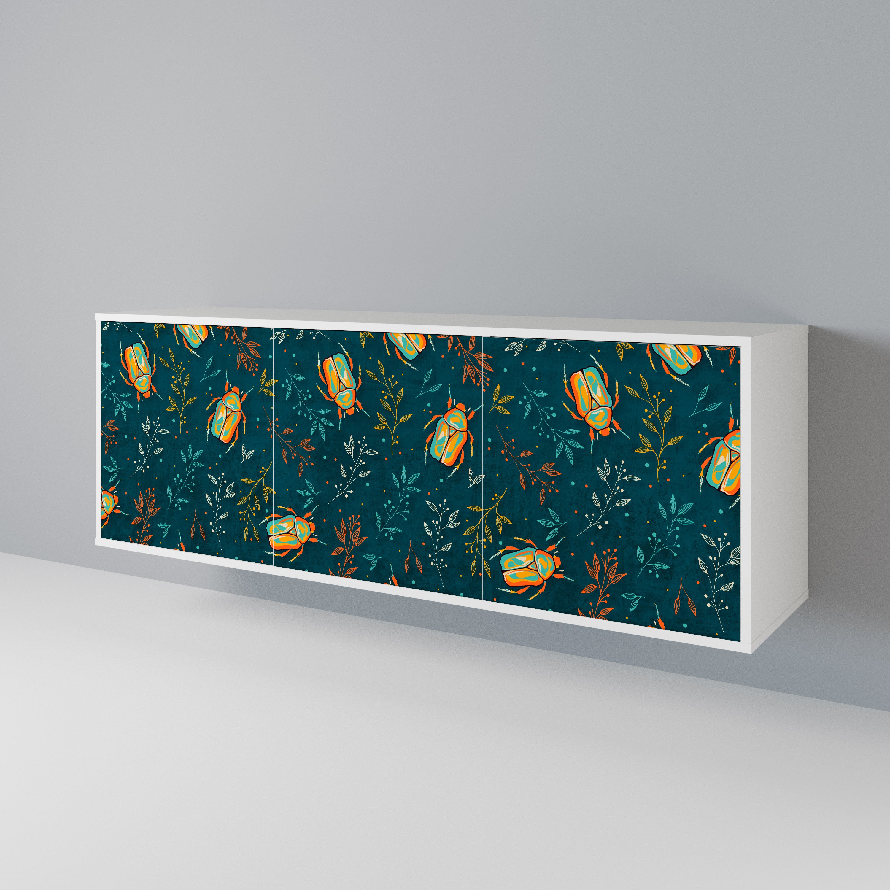 AUTUMN INSECTS 3-Door Sideboard