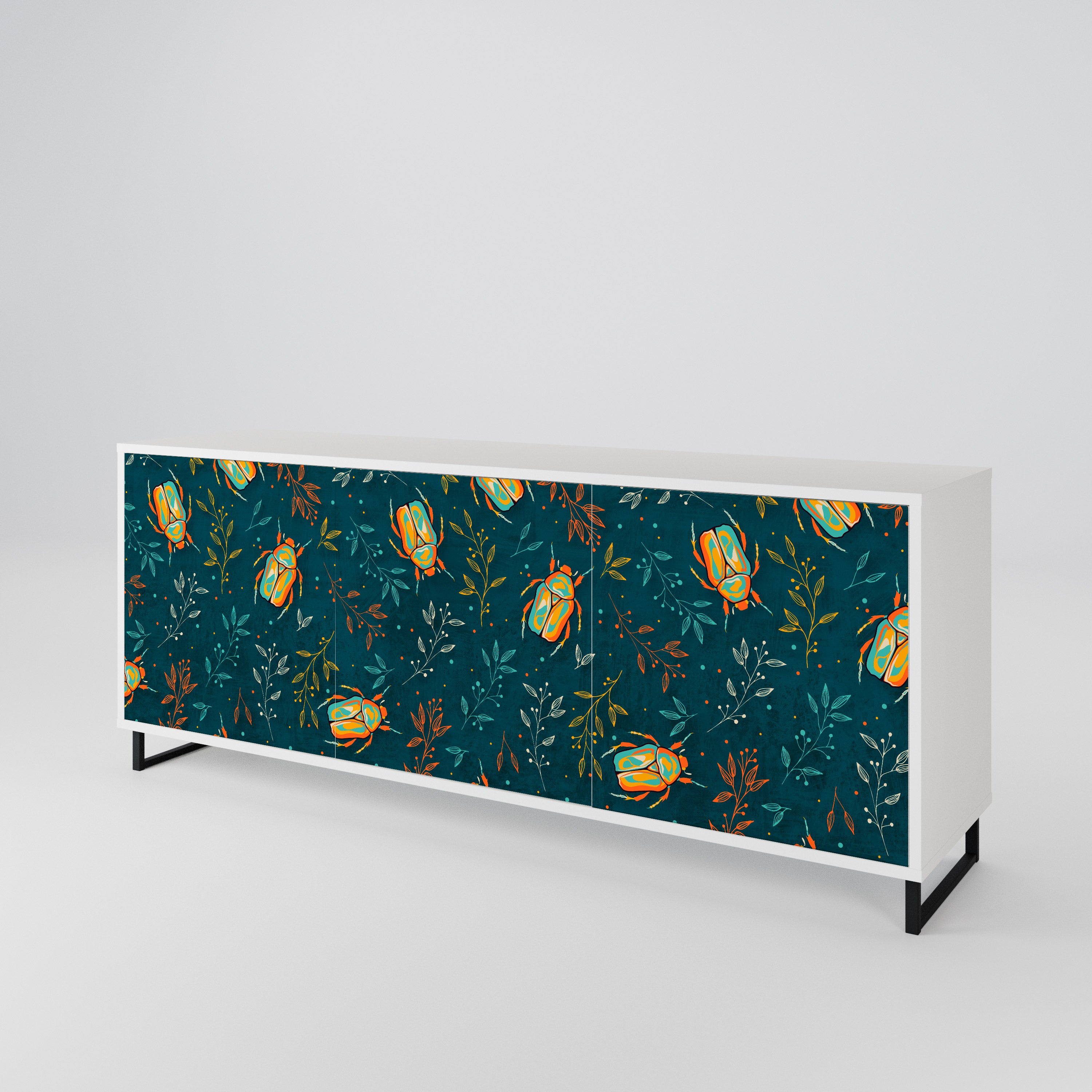 AUTUMN INSECTS 3-Door Sideboard