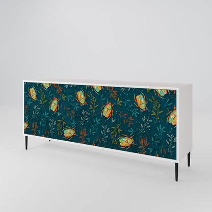 AUTUMN INSECTS 3-Door Sideboard