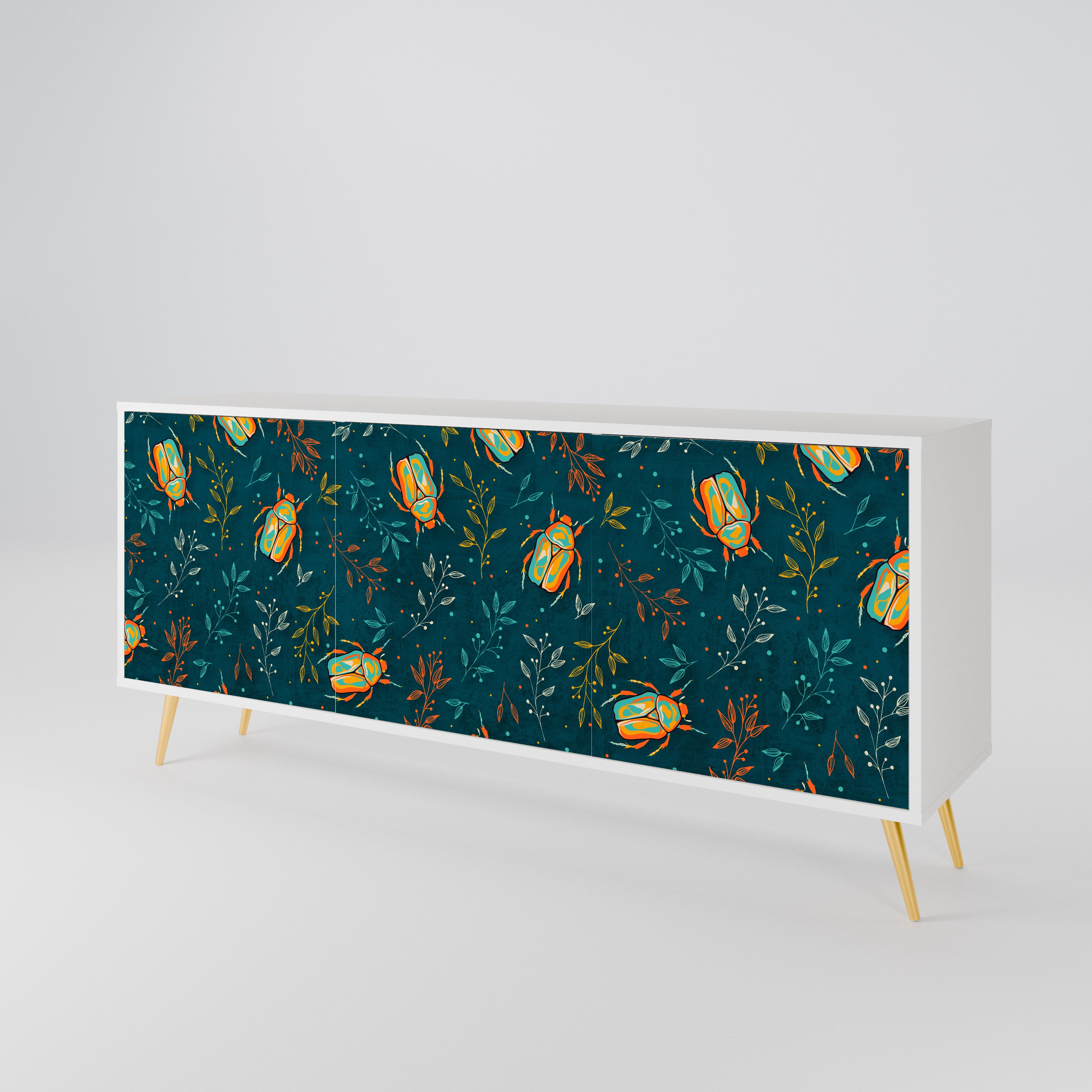 AUTUMN INSECTS 3-Door Sideboard