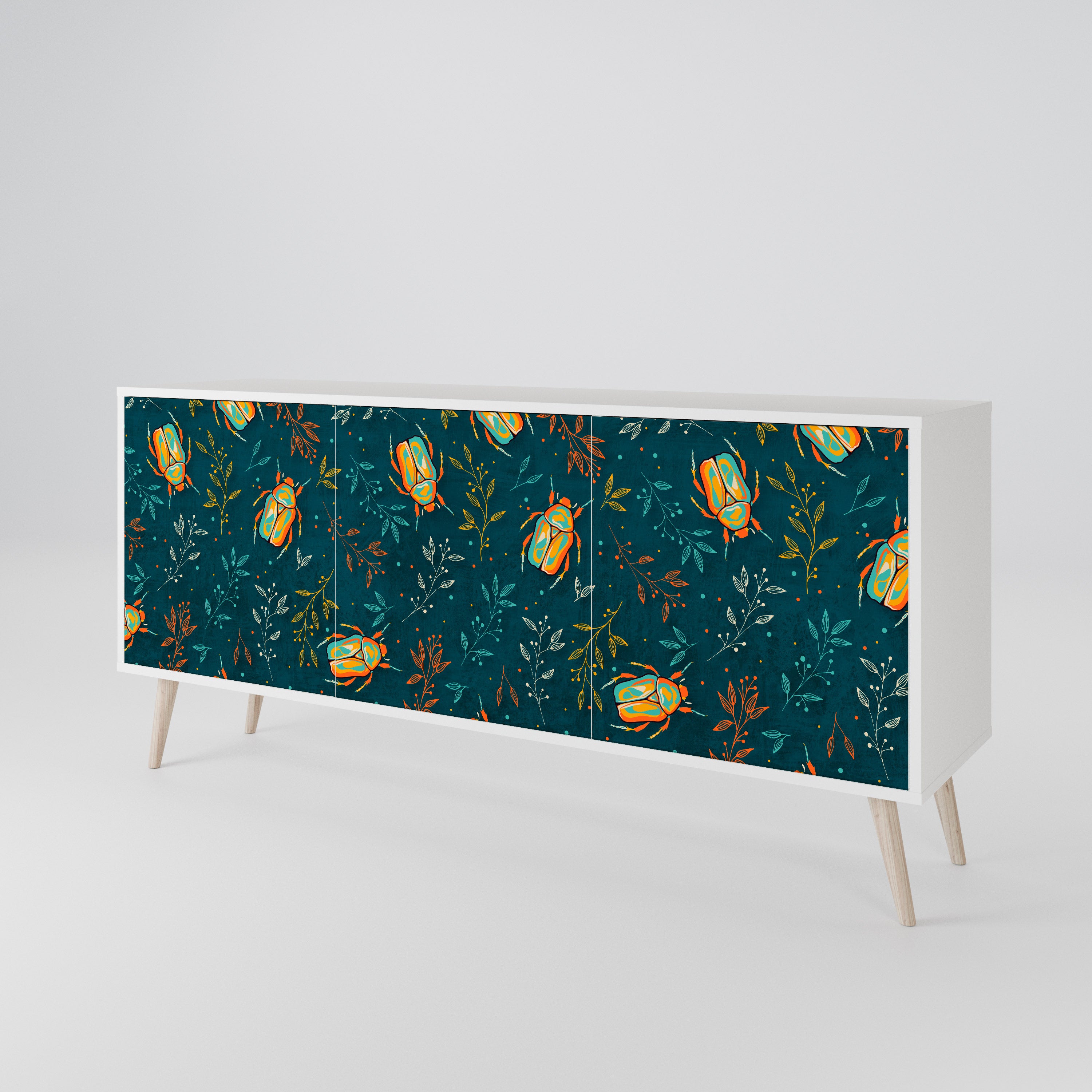 AUTUMN INSECTS 3-Door Sideboard