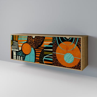 GEODE GLIMMER 3-Door Sideboard