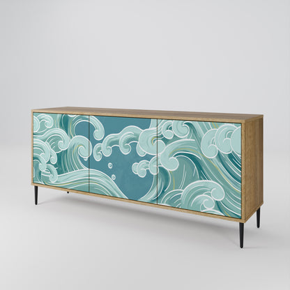 ASIAN SWAY 3-Door Sideboard