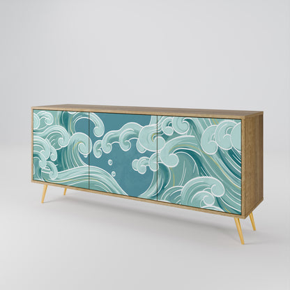 ASIAN SWAY 3-Door Sideboard