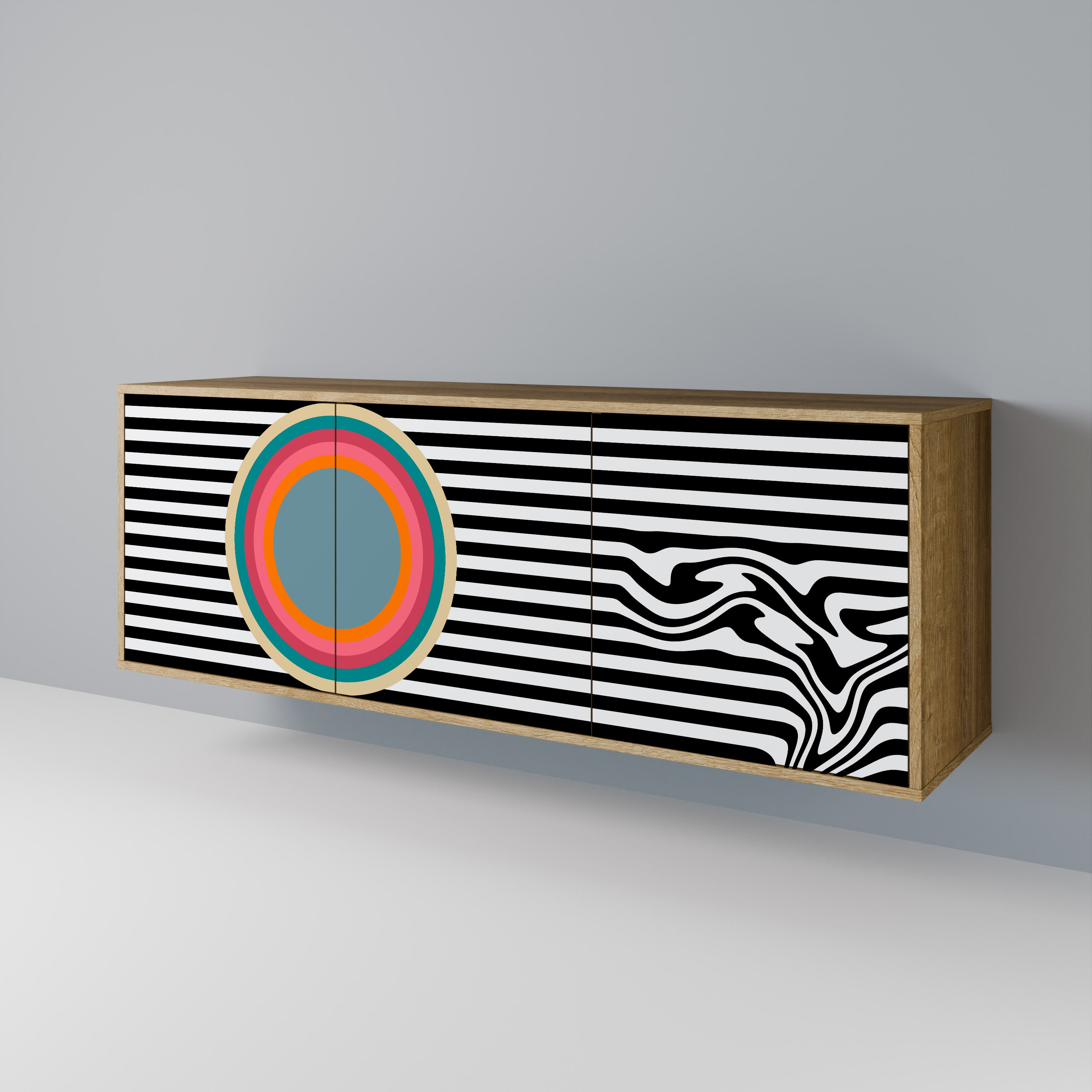 SPECTRA SHOWCASE 3-Door Sideboard