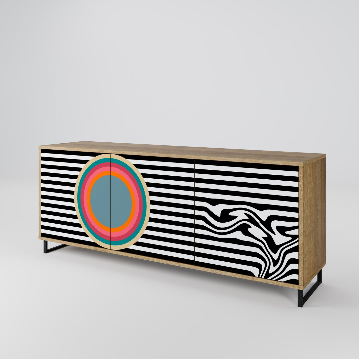SPECTRA SHOWCASE 3-Door Sideboard
