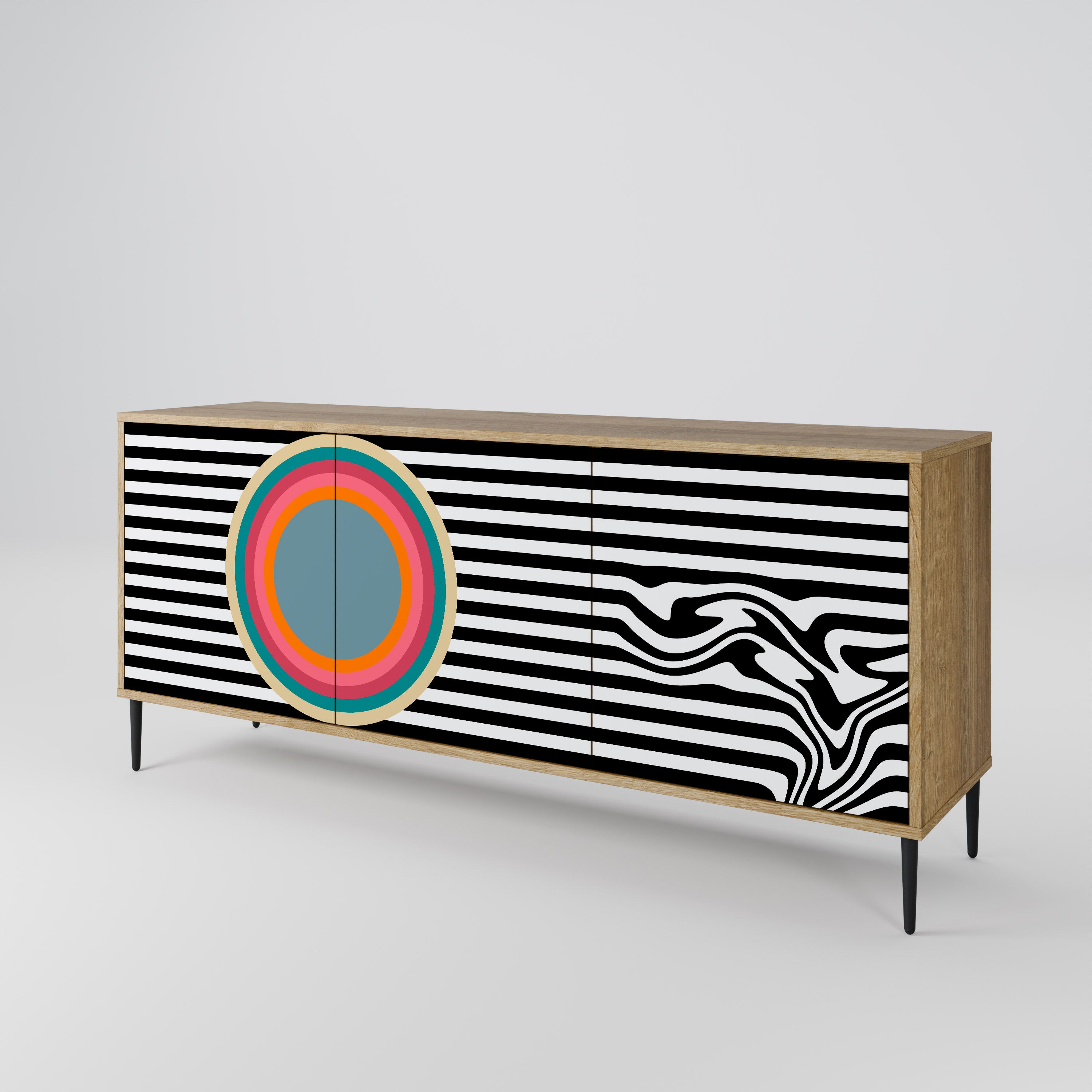 SPECTRA SHOWCASE 3-Door Sideboard