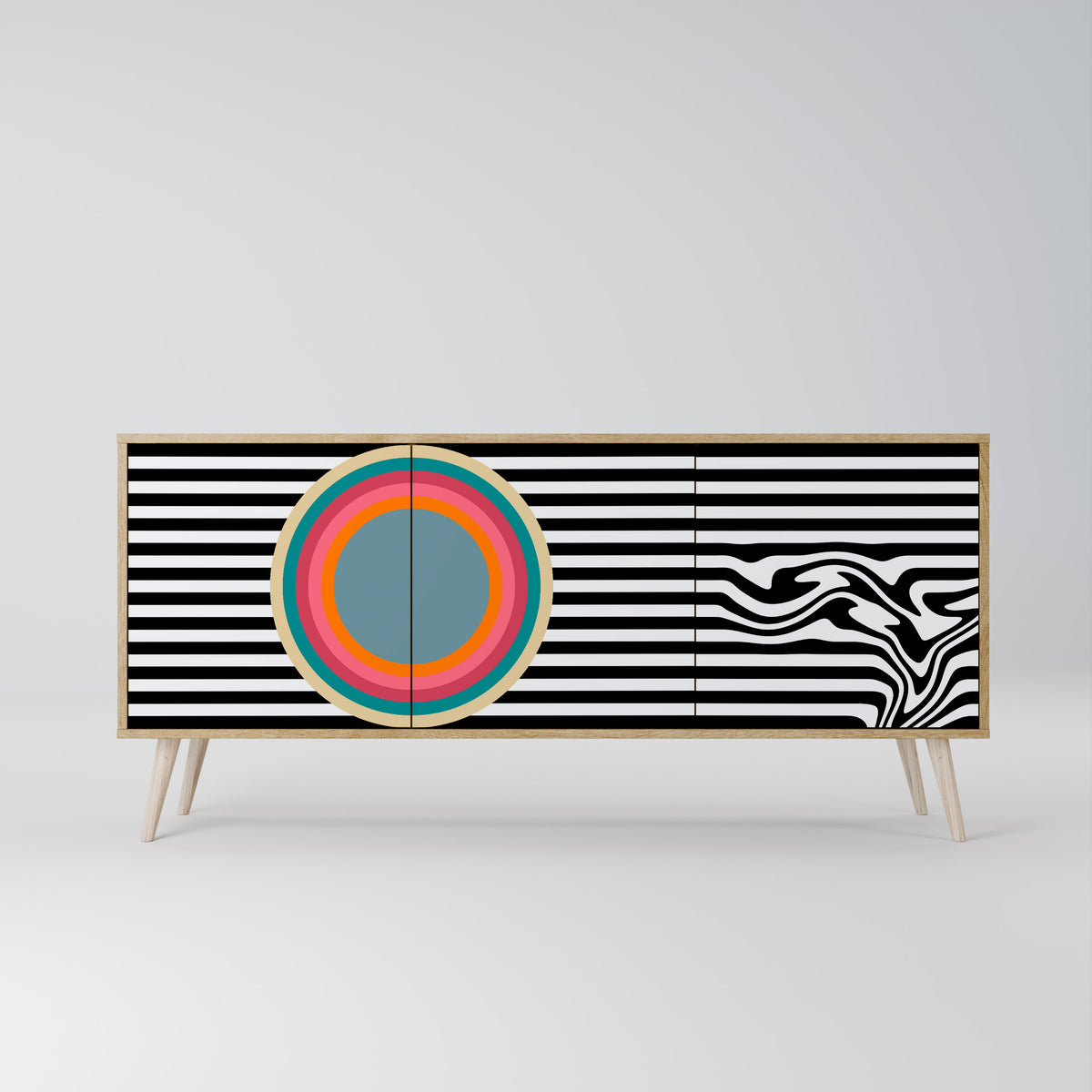 SPECTRA SHOWCASE 3-Door Sideboard