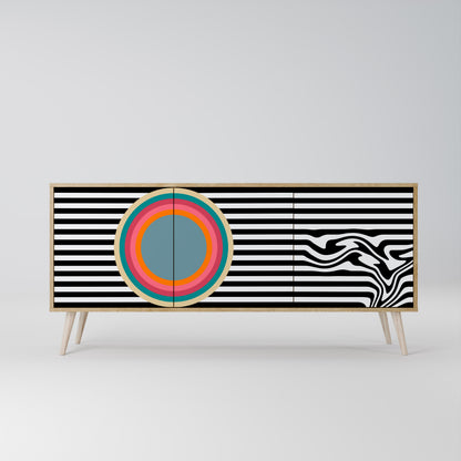 SPECTRA SHOWCASE 3-Door Sideboard
