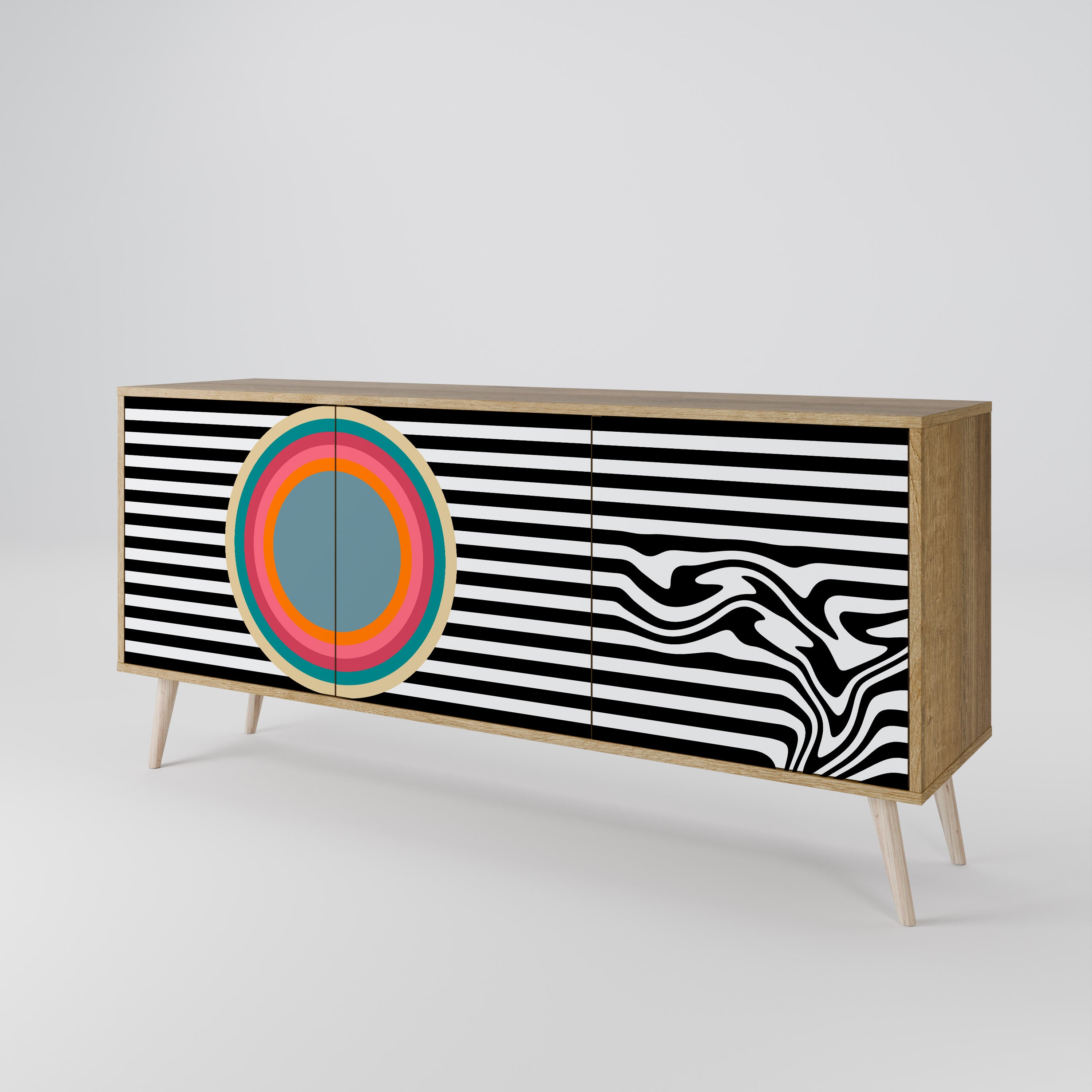 SPECTRA SHOWCASE 3-Door Sideboard