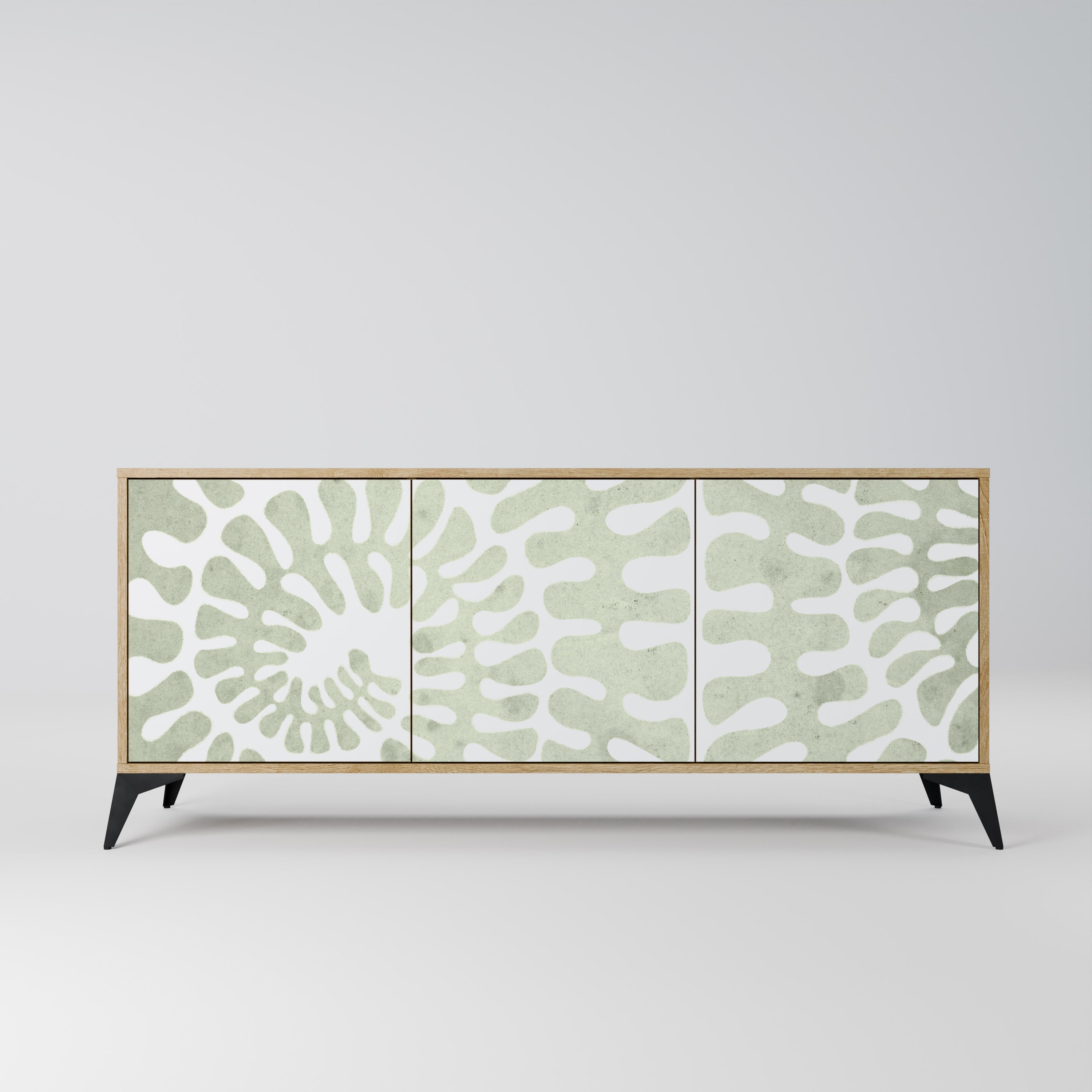 Buffet 3 portes HELIX DANCE effet chêne