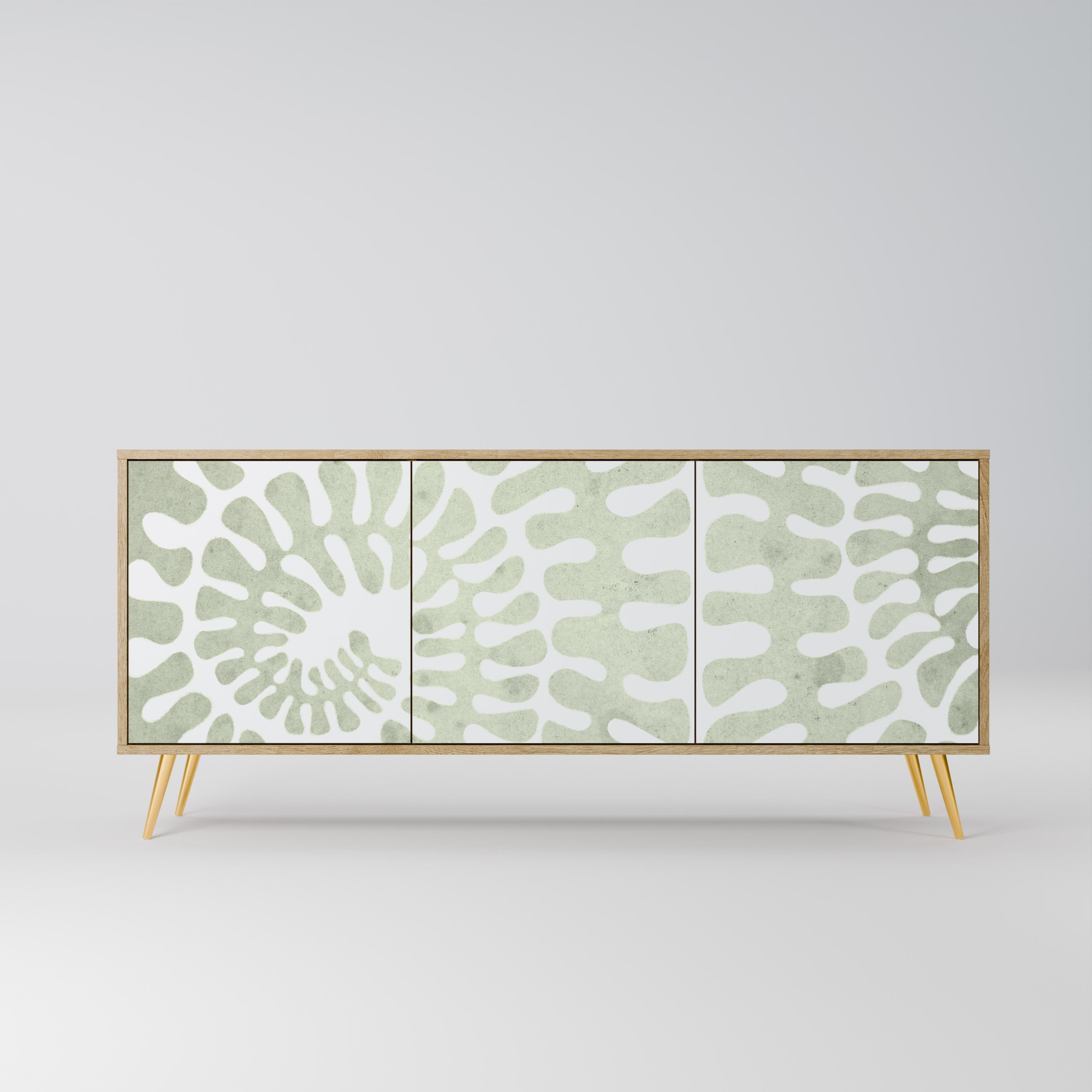 Buffet 3 portes HELIX DANCE effet chêne