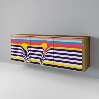 TONE COLLAPSE 3-Door Sideboard