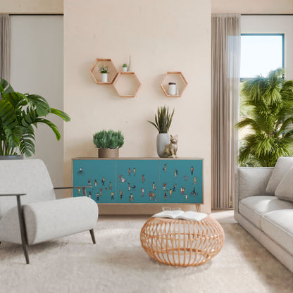 COLLECTIVE STREAM 3-Door Sideboard